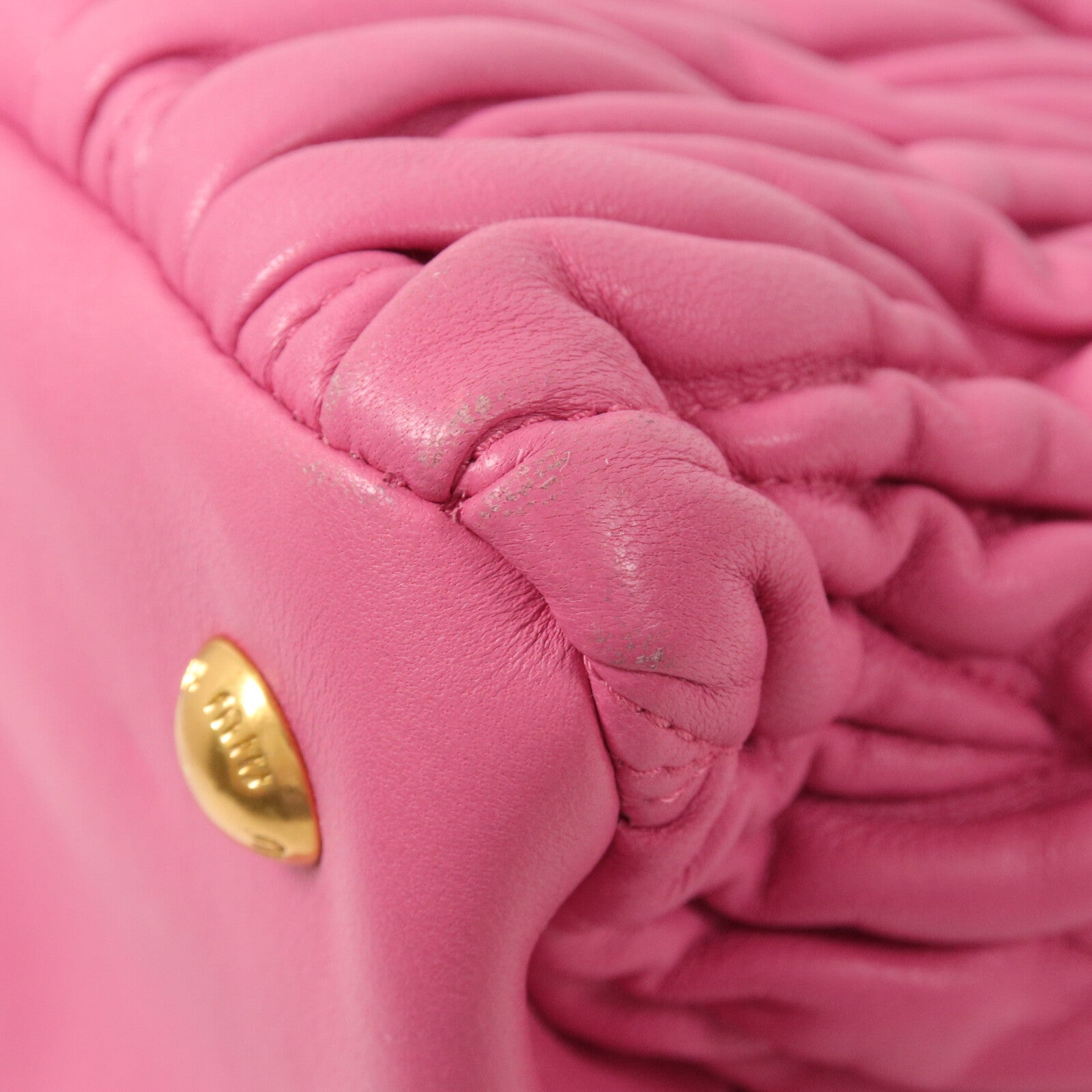 Miu Miu 羊皮皮革Shoulder Bag手挽肩背兩用袋