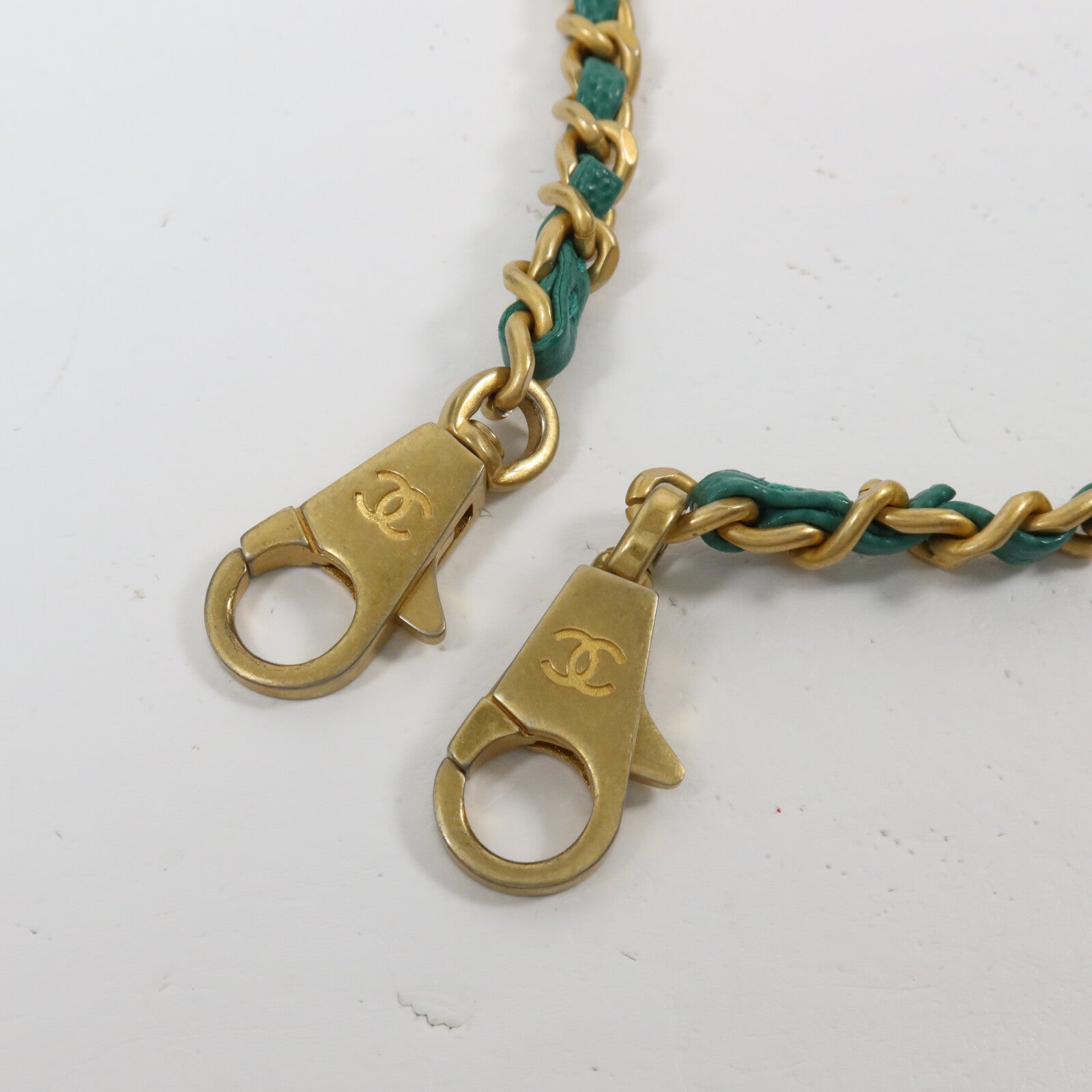 CHANEL 牛皮皮革Coco Handle Small鏈帶手挽肩背兩用袋