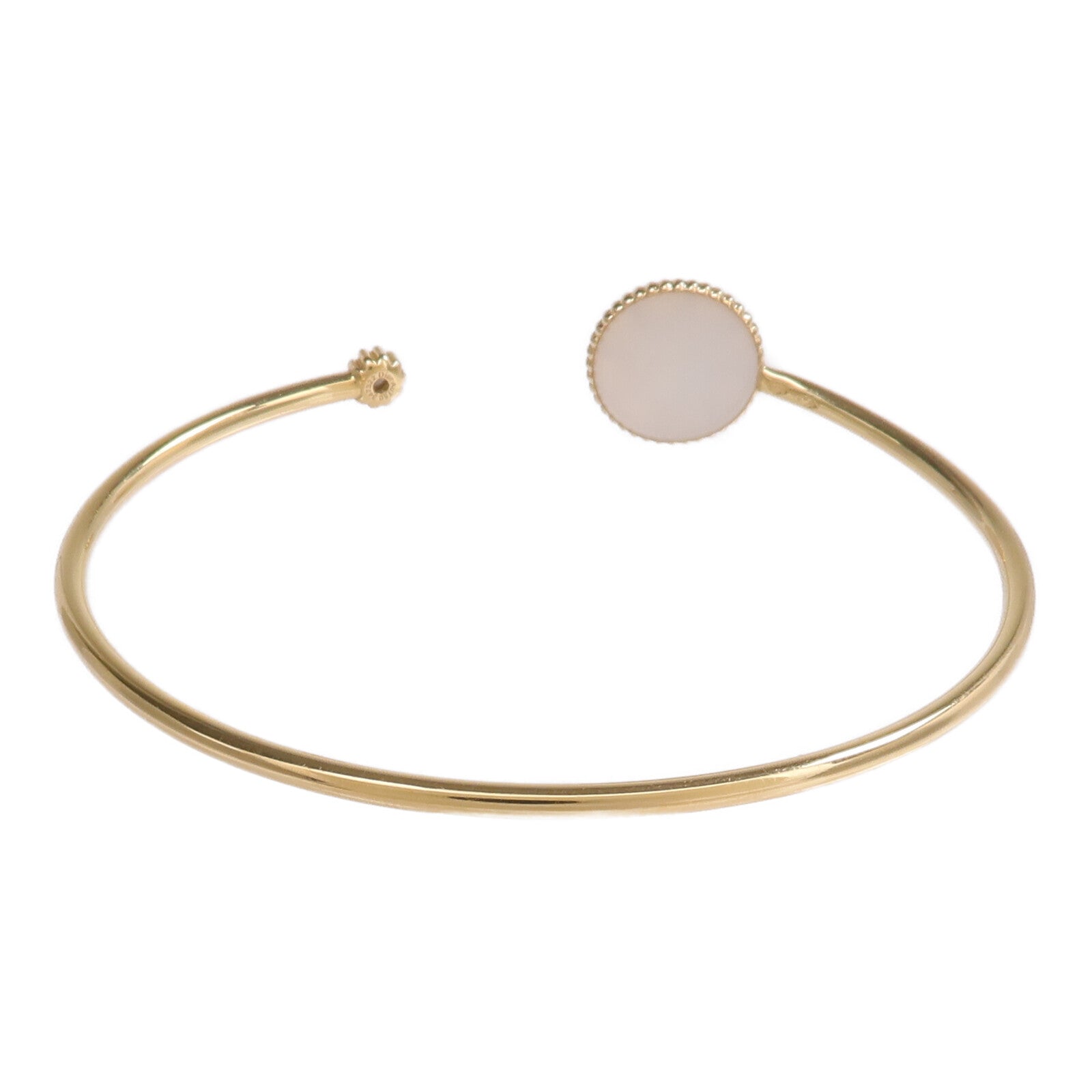 Dior 18K黃金Rose Des Vents Bracelet珍珠母貝/鑽石手鐲