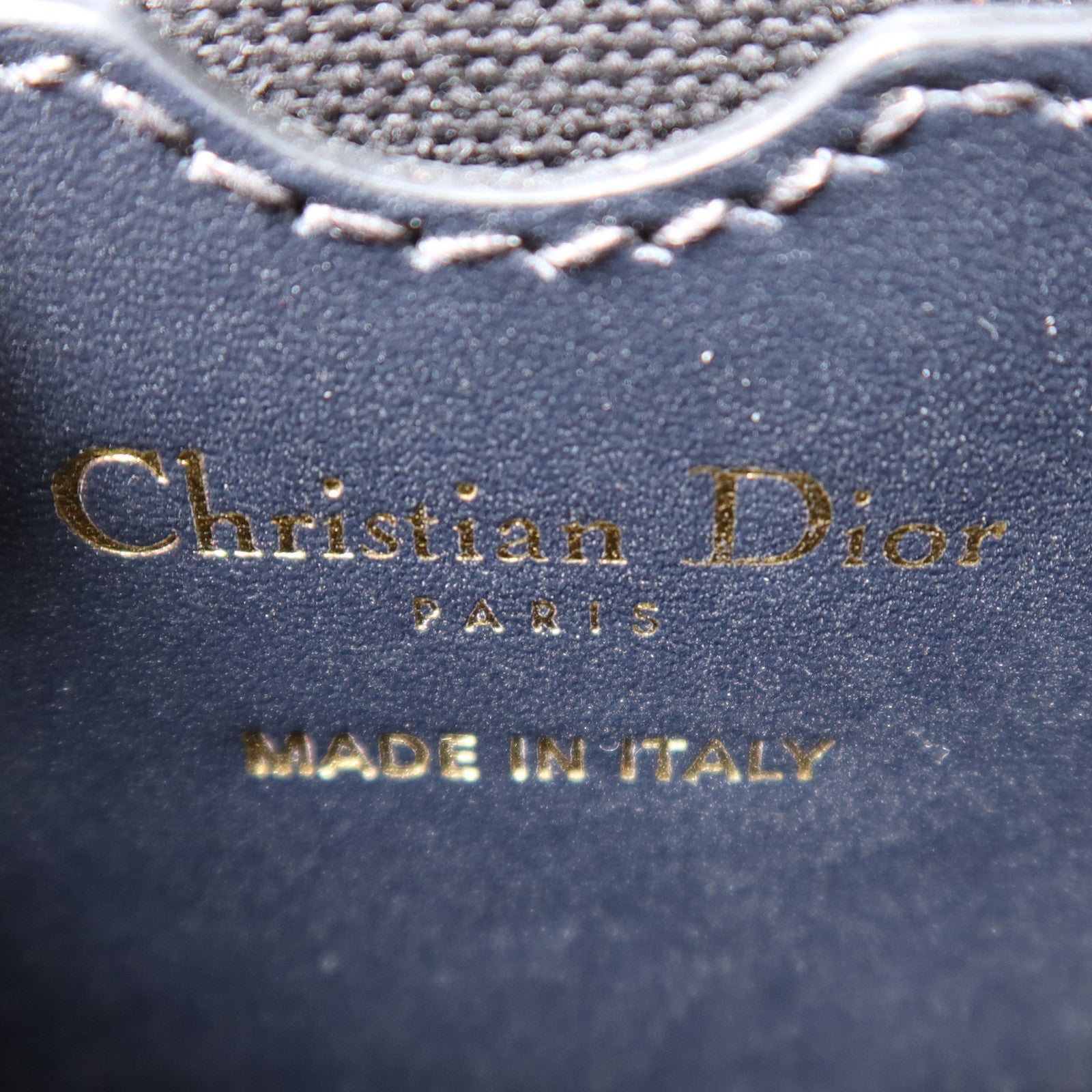 Dior 帆布Mini Bobby金扣肩背袋