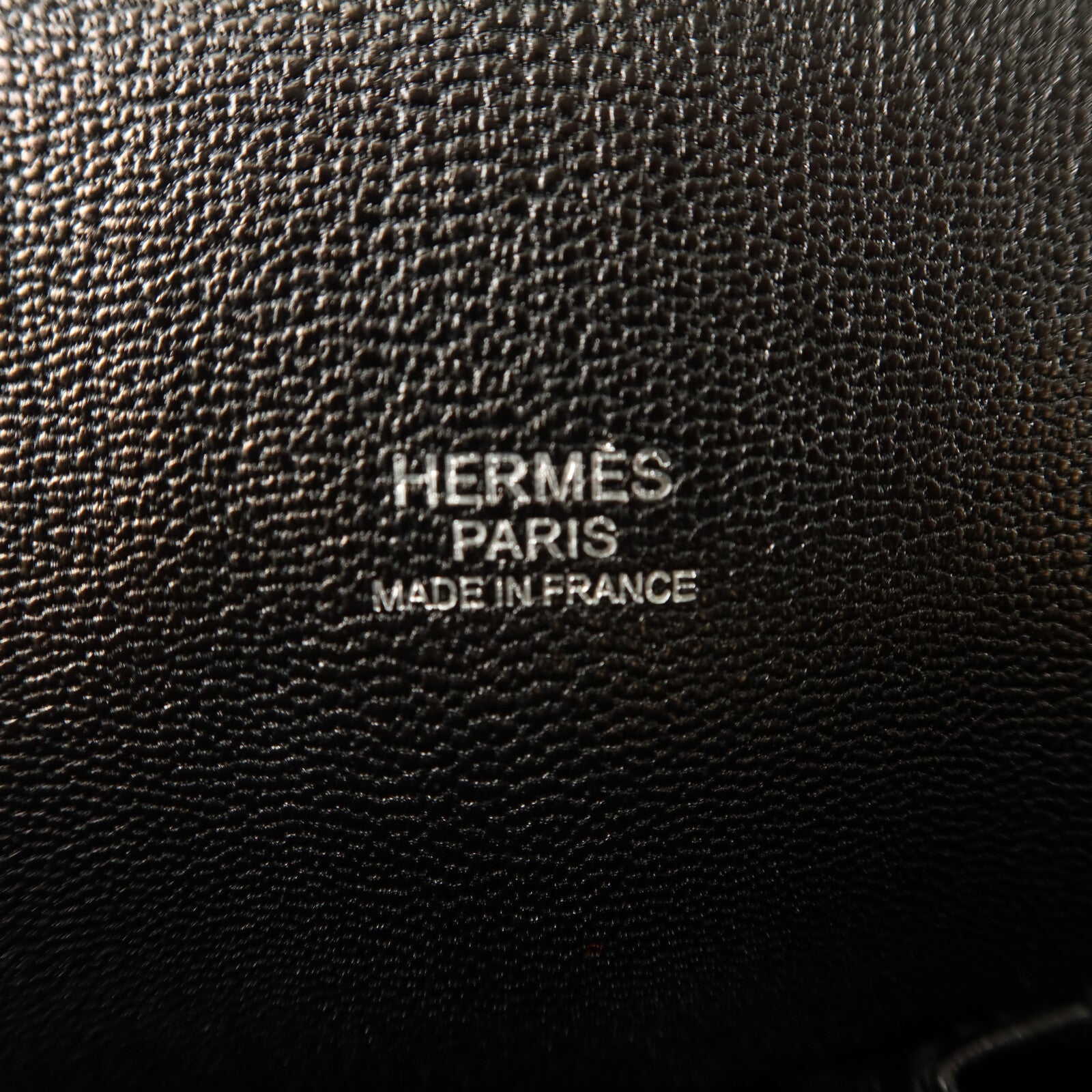 HERMES Togo皮革/Swift皮革Jypsiere 31肩背袋Noir