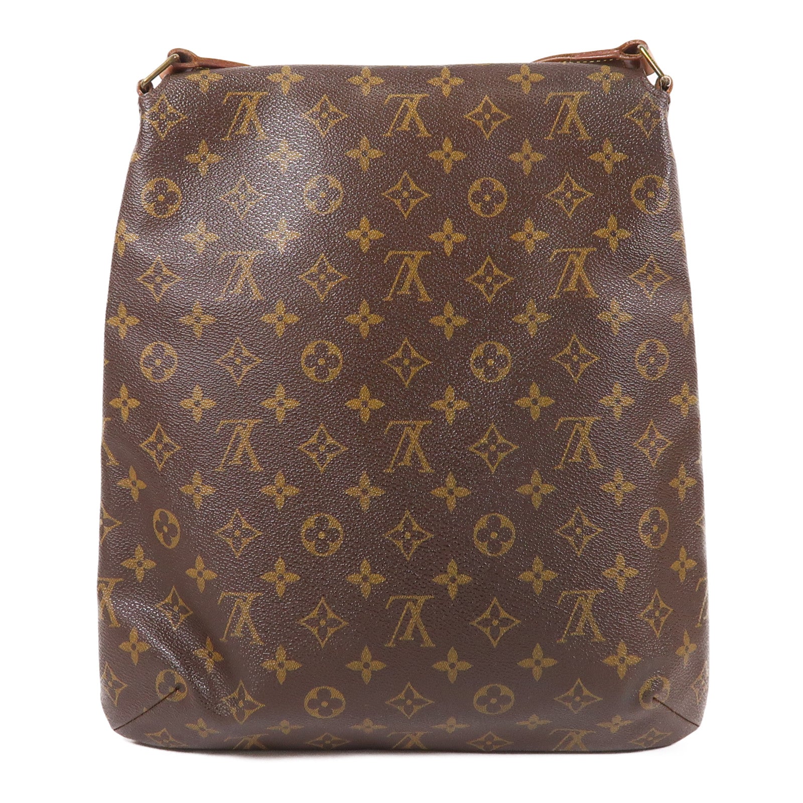 LOUIS VUITTON Monogram Musette金扣肩背袋