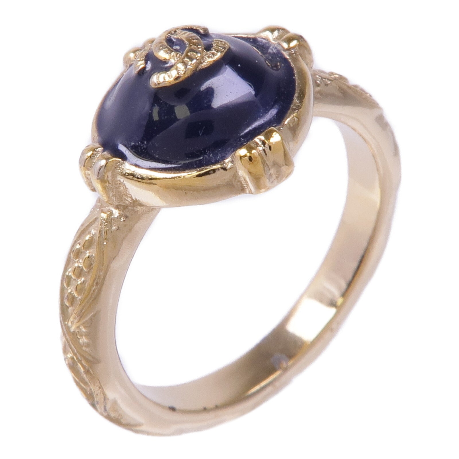 CHANEL 金屬Ring戒指US#6