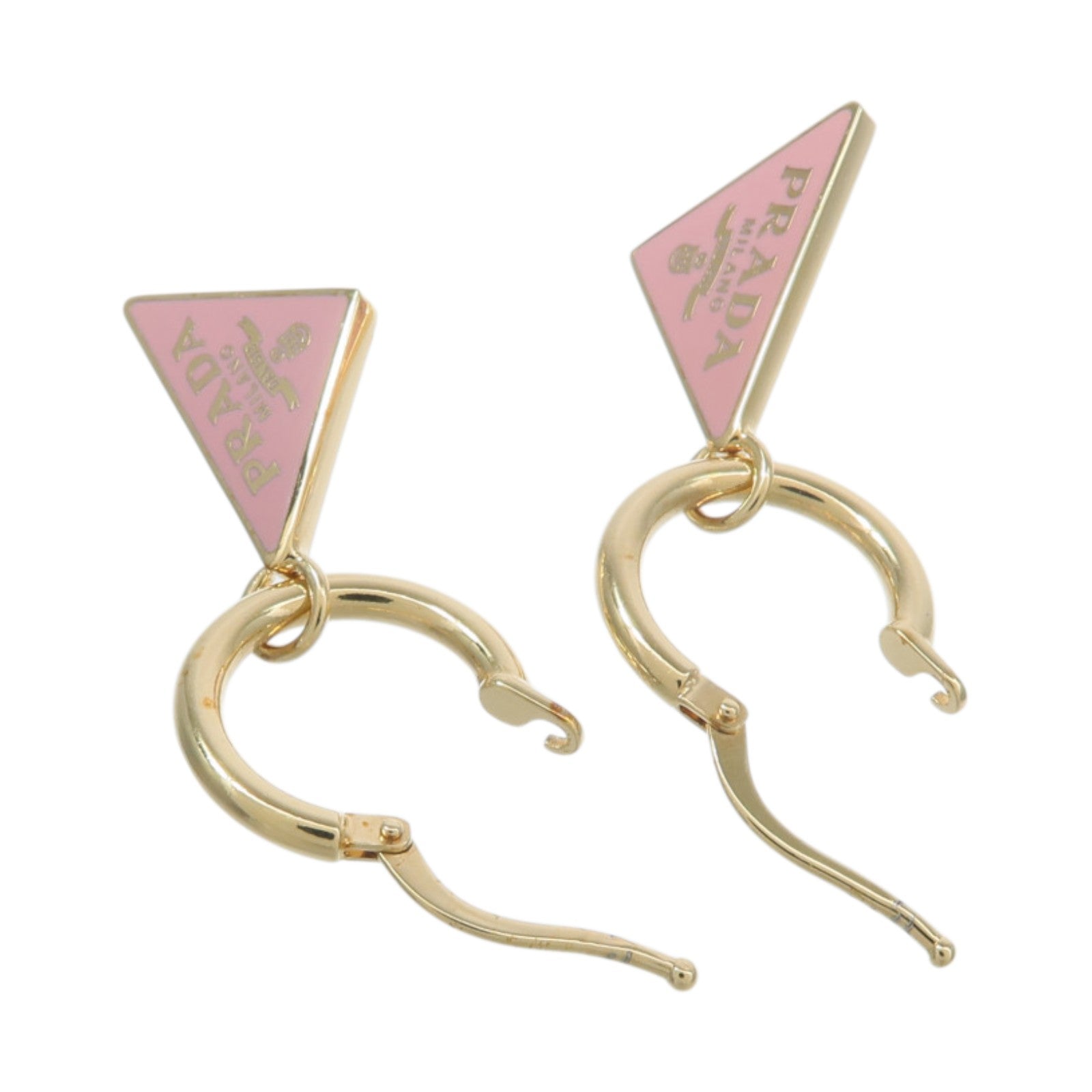 PRADA 金屬Symbole Earrings耳環