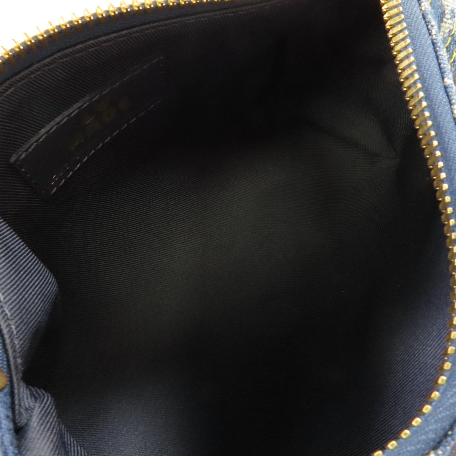 LOUIS VUITTON Monogram Denim Nigo Keepall XS Bag金扣手挽肩背兩用袋藍色