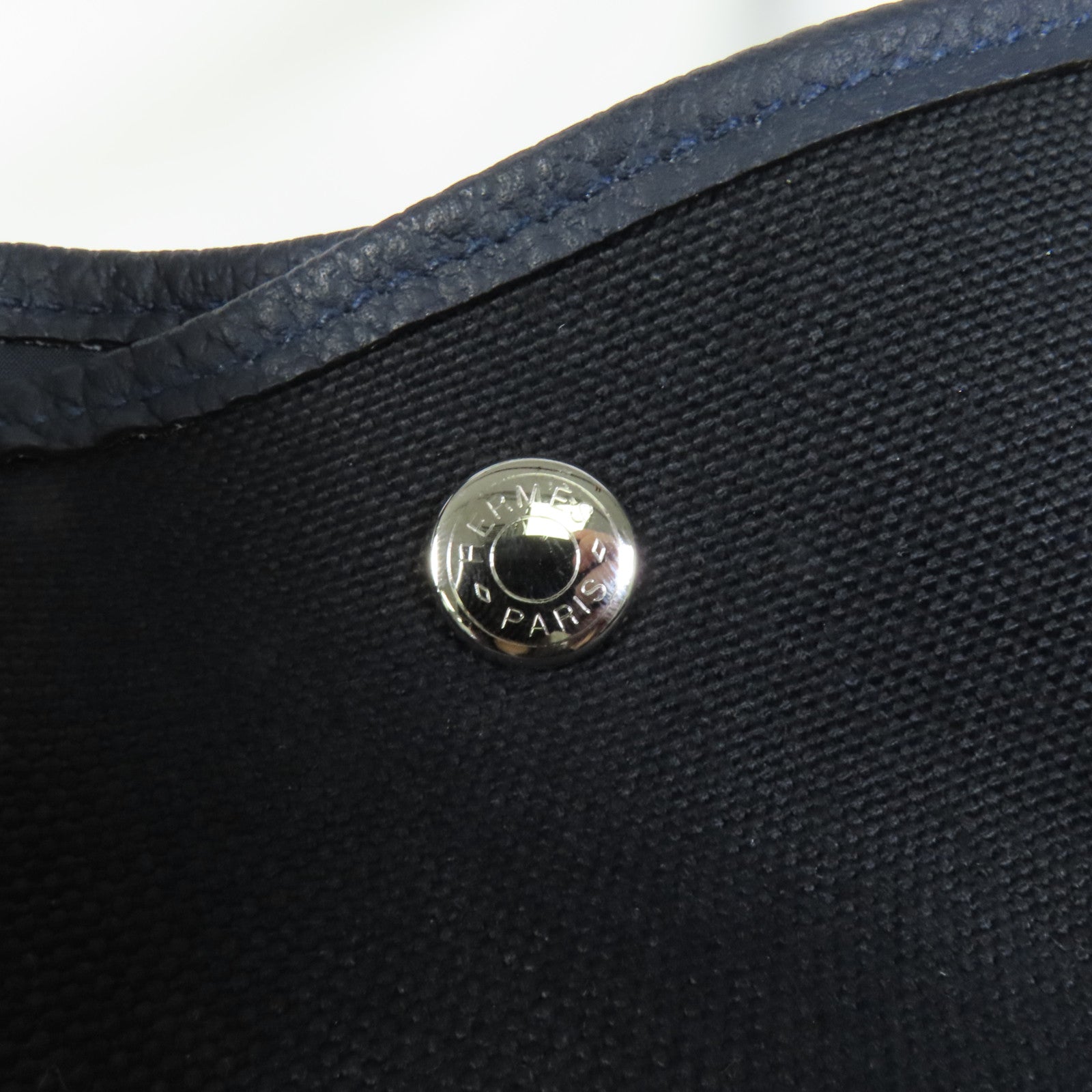 HERMES 帆布Garden Party TGM手挽袋Noir