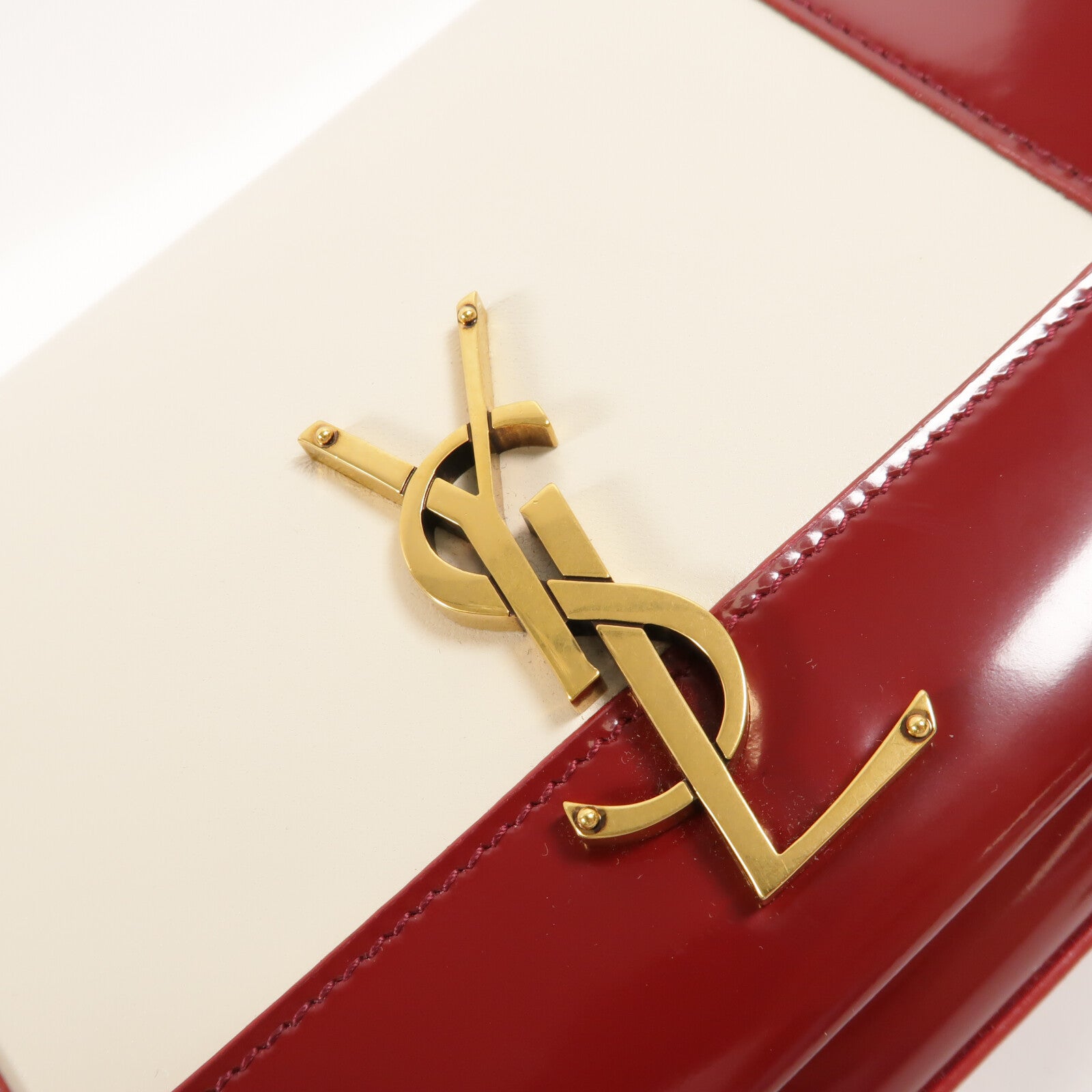 SAINT LAURENT 牛皮/羊皮皮革Small Kate鏈帶肩背袋