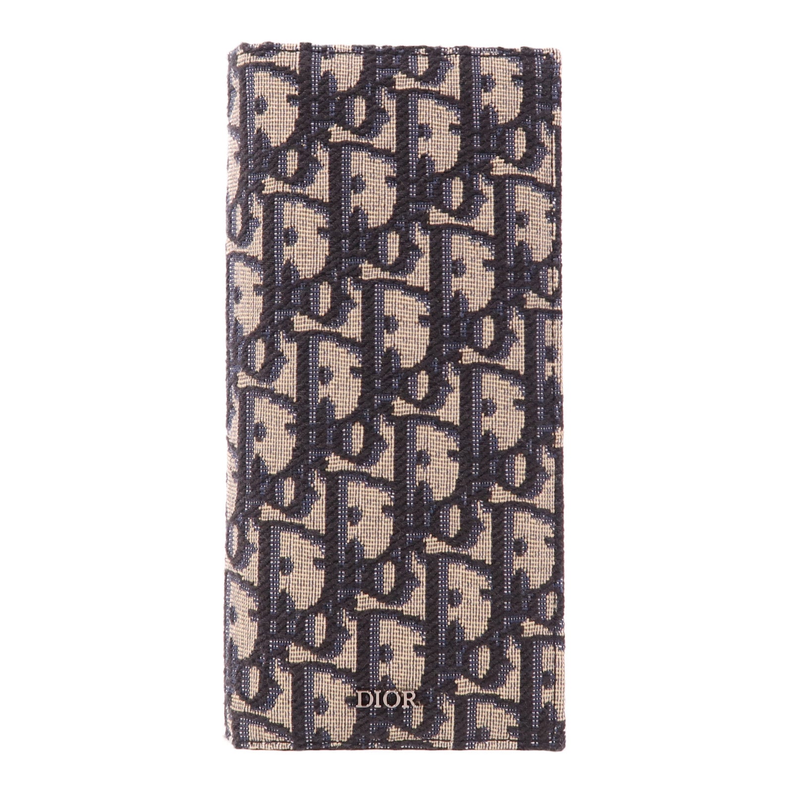 Dior 帆布Long Wallet銀扣長錢包