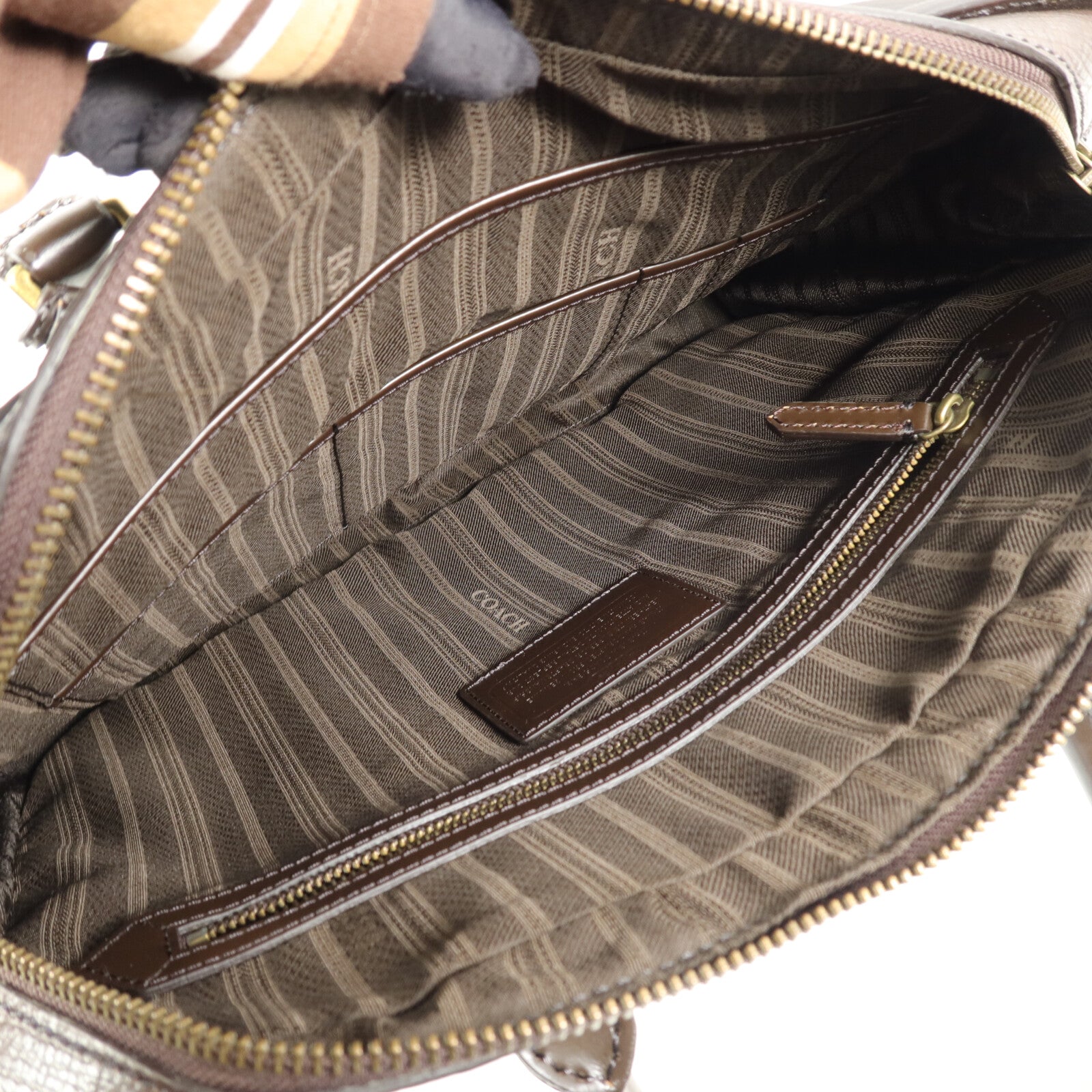 COACH 牛皮皮革Briefcase手挽袋