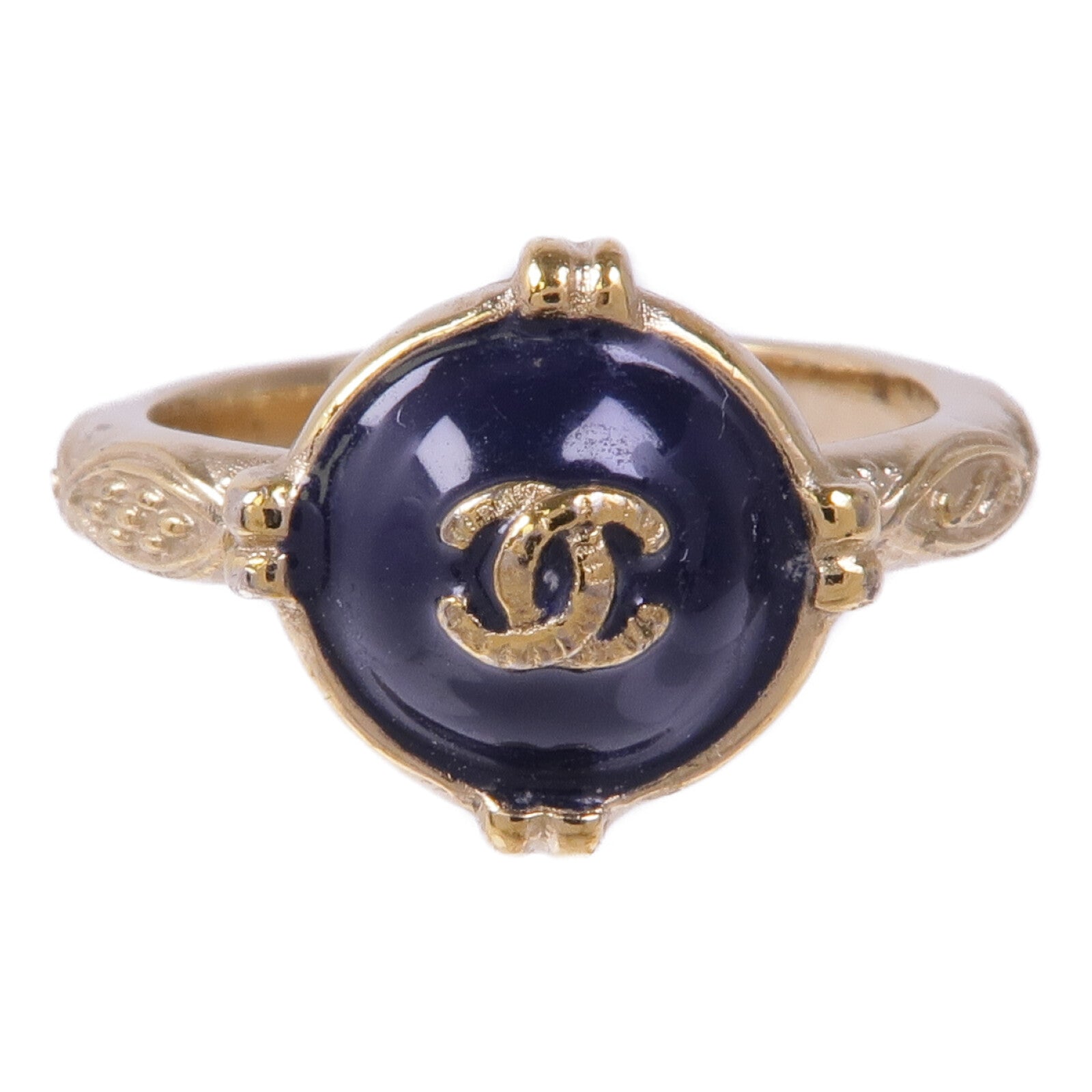 CHANEL 【激減優惠】金屬Ring戒指US#6