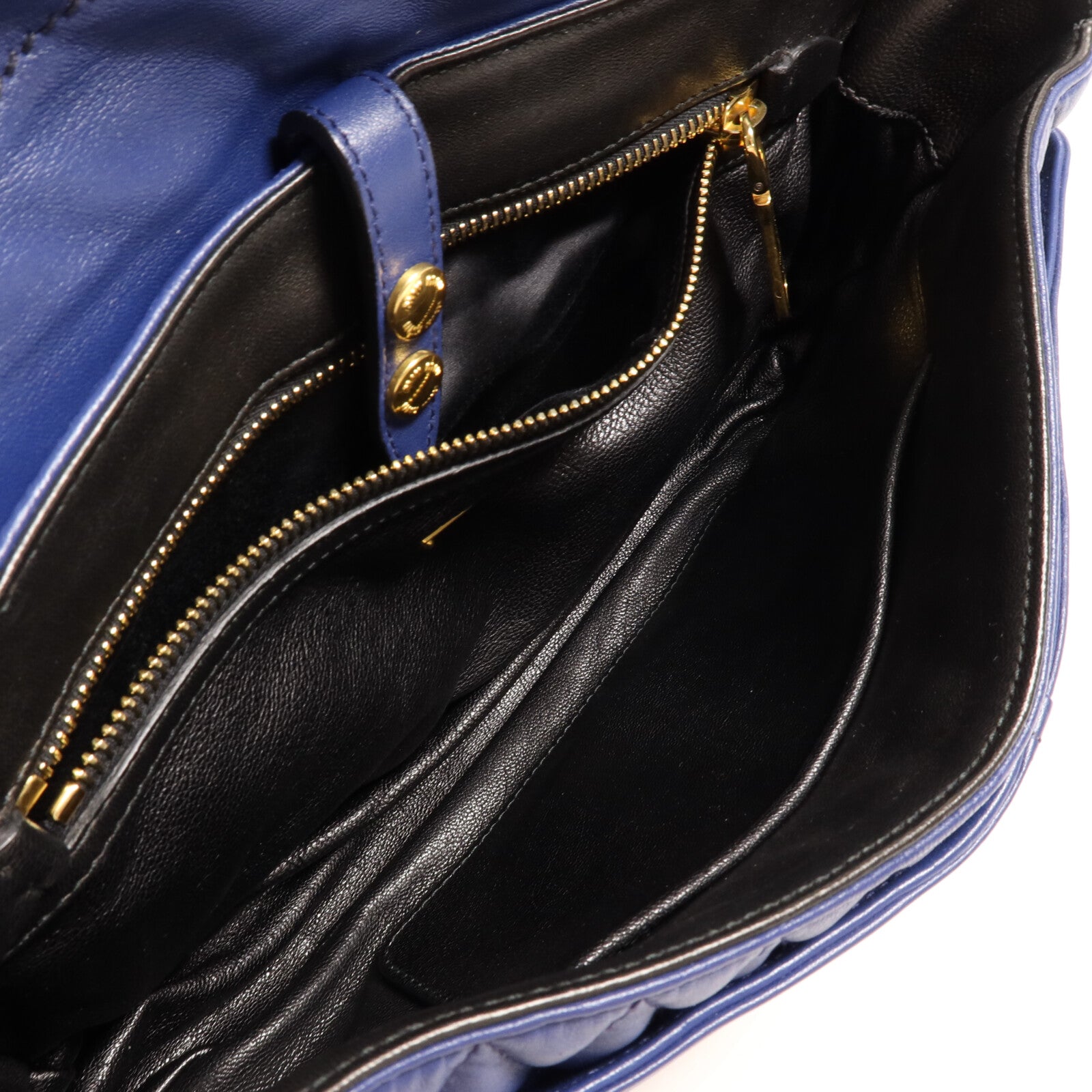 Miu Miu 牛皮皮革Shoulder Bag金扣肩背袋