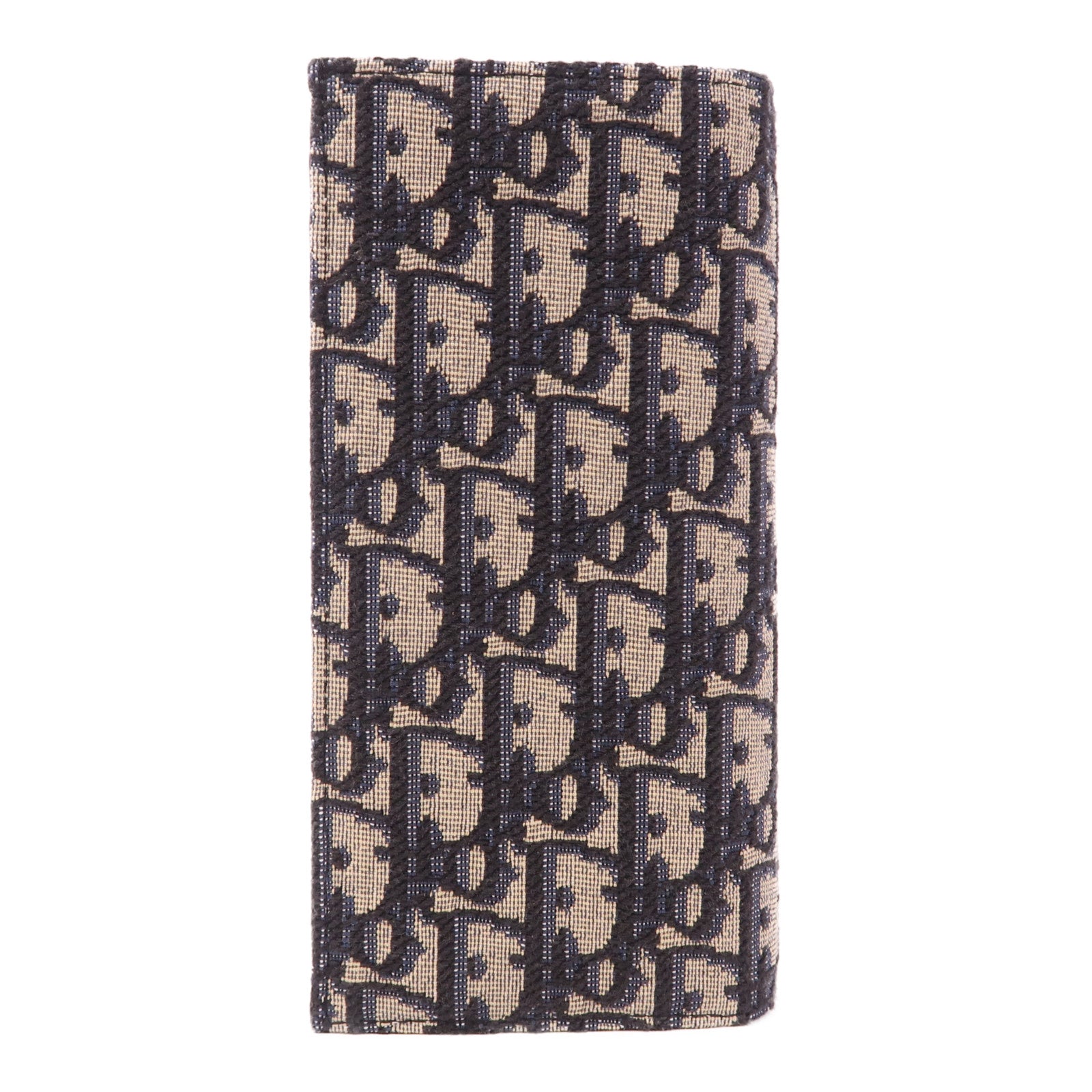 Dior 帆布Long Wallet銀扣長錢包