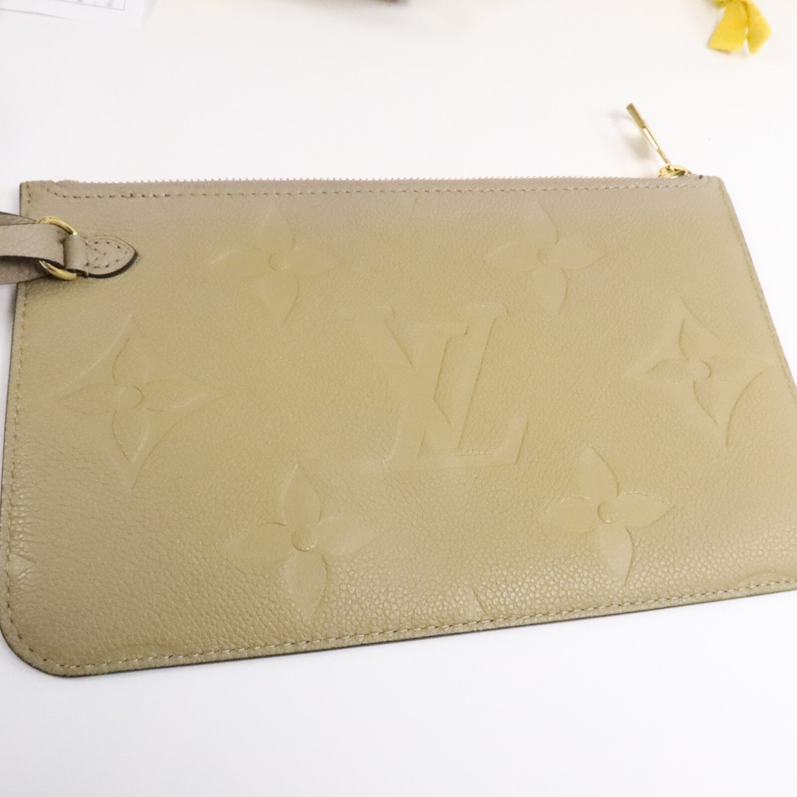 LOUIS VUITTON Monogram Empreinte Neverfull MM肩背袋