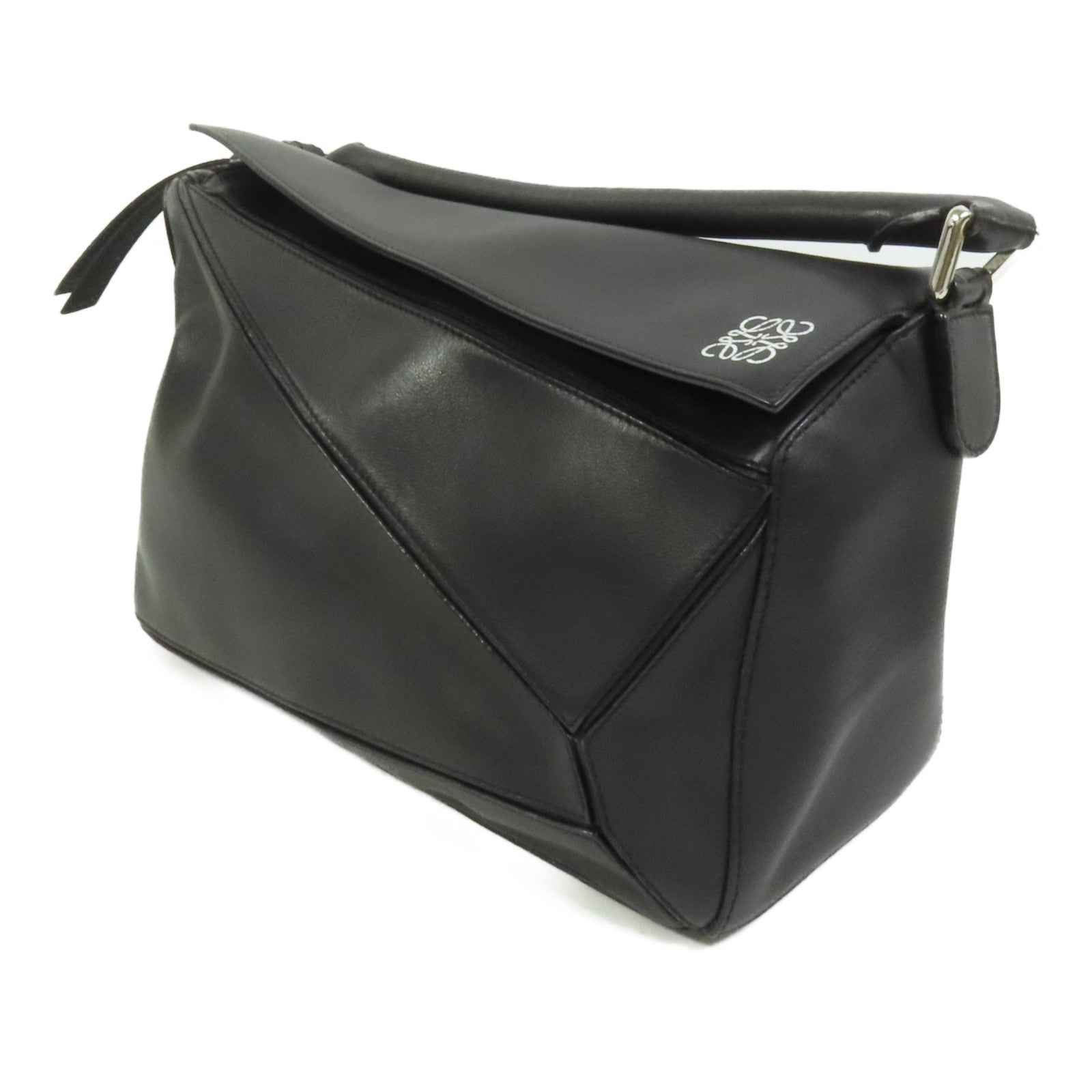 LOEWE 牛皮皮革Puzzle Medium手挽肩背兩用袋