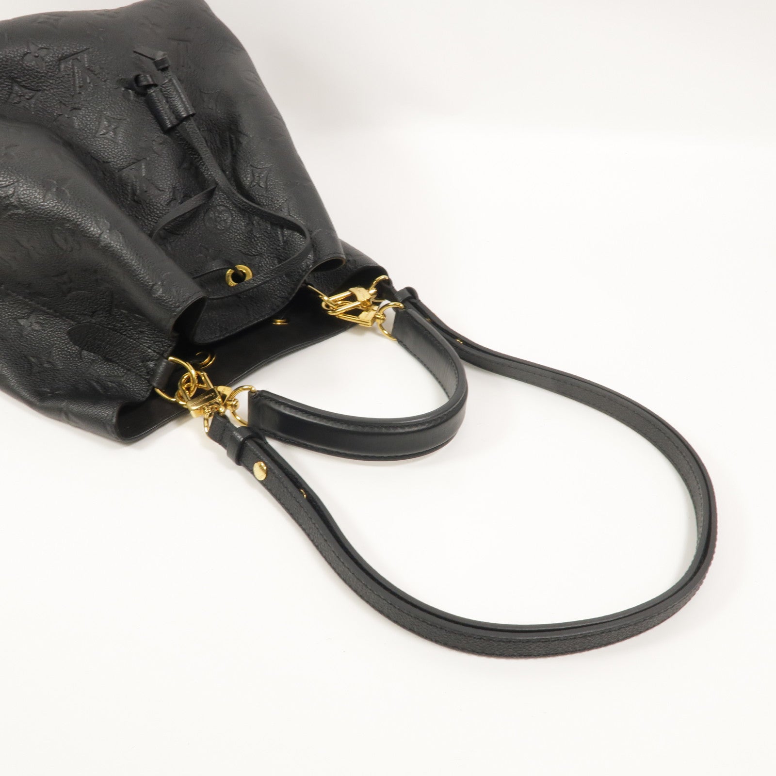 LOUIS VUITTON Monogram Empreinte NeoNoe MM手挽肩背兩用袋