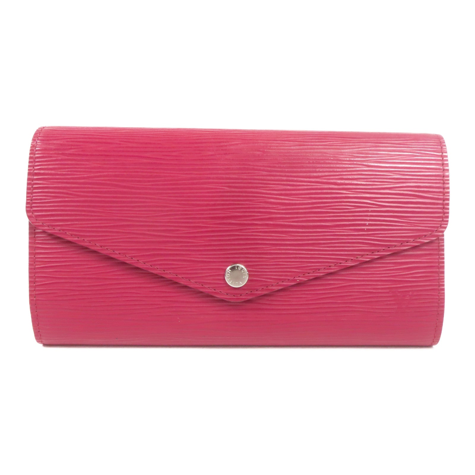 LOUIS VUITTON Epi Long Wallet銀扣長錢包