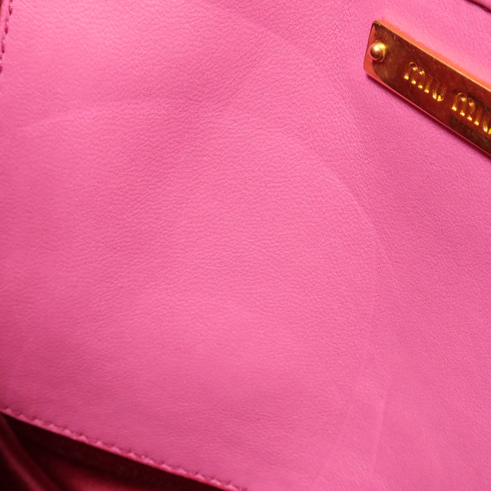 Miu Miu 羊皮皮革Shoulder Bag手挽肩背兩用袋