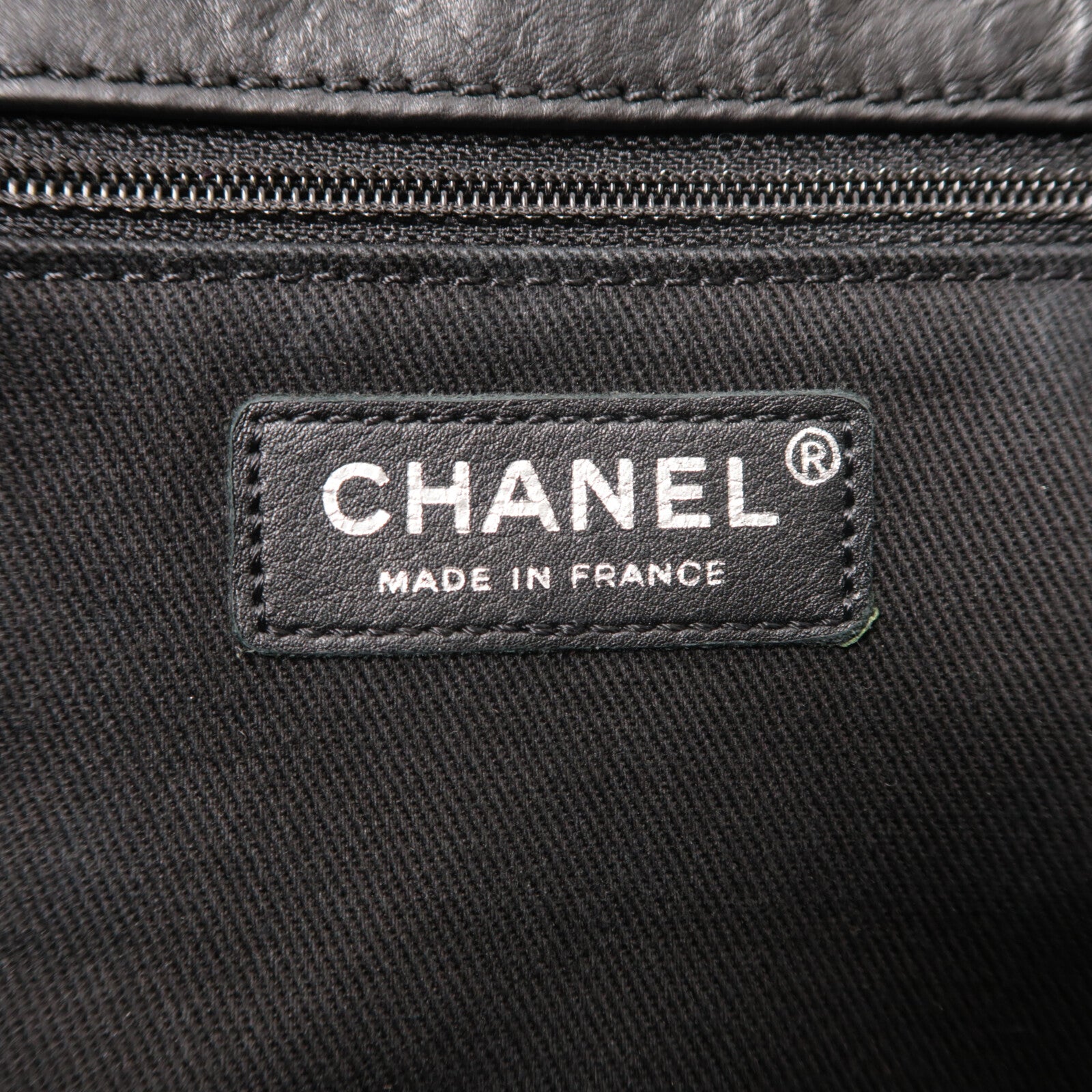 CHANEL 牛皮皮革Chain Shoulder鏈帶肩背袋