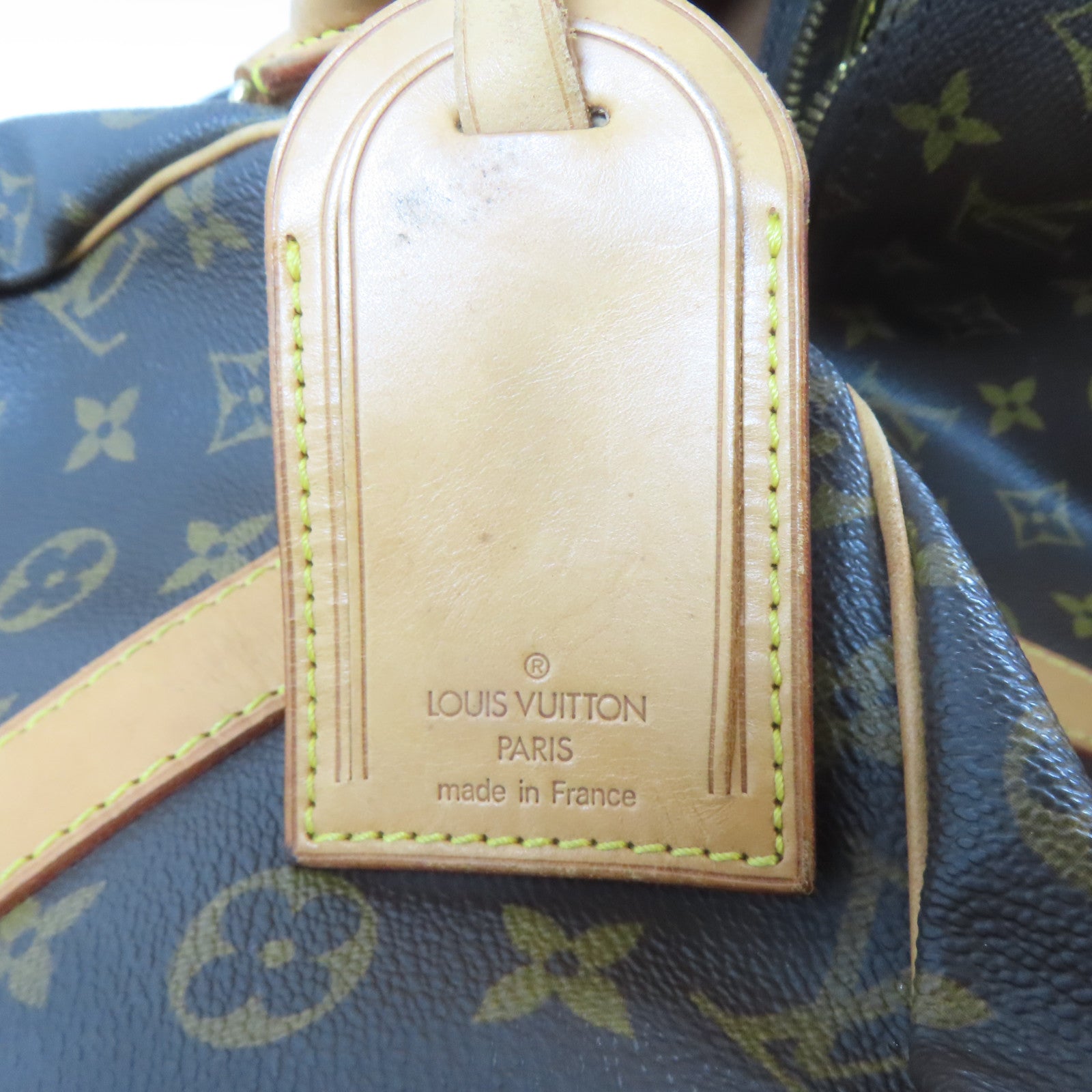 LOUIS VUITTON Monogram Keepall Bandouliere 50 Travel Bag金扣手挽肩背兩用袋啡色