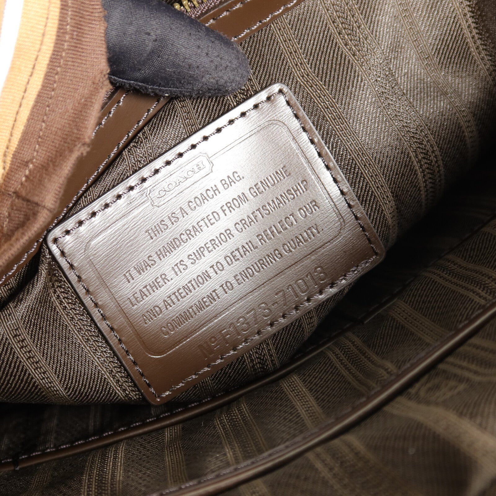COACH 牛皮皮革Briefcase手挽袋