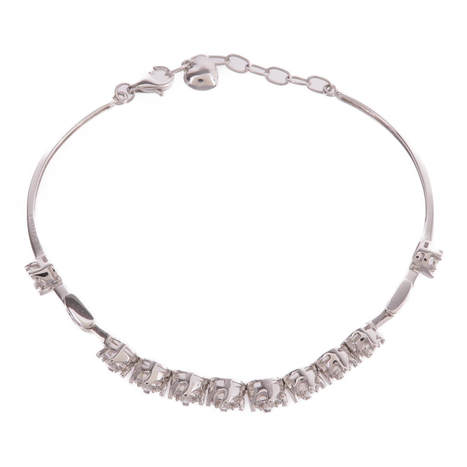 JEWELRY 【激減優惠】18K白金Diamond Bracelet鑽石手鏈