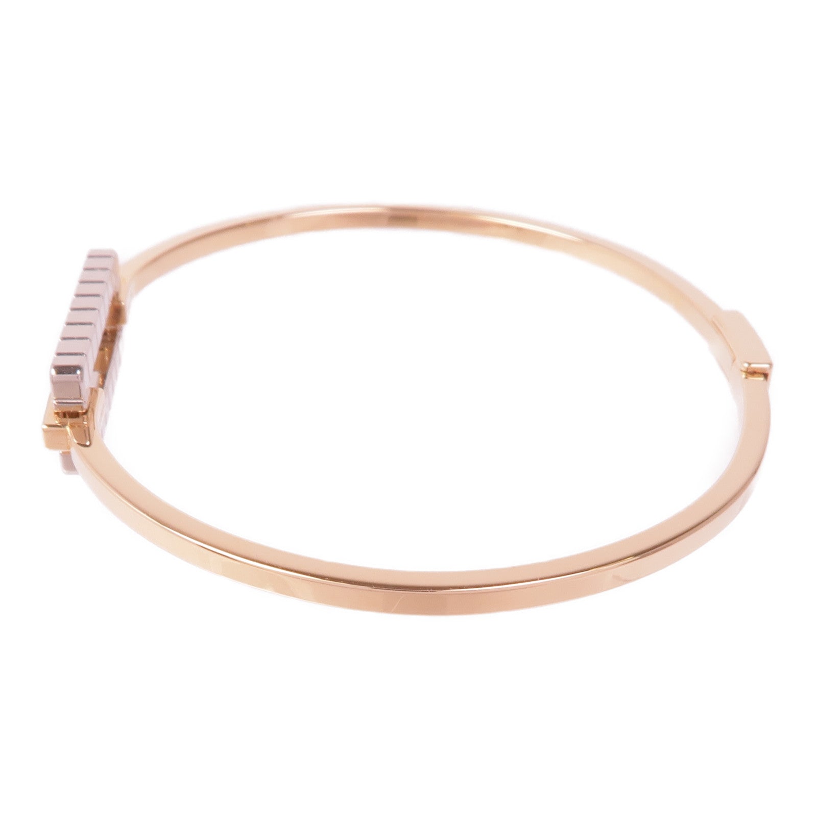 Chopard 18K玫瑰金/白金Ice Cube Bracelet S手鐲