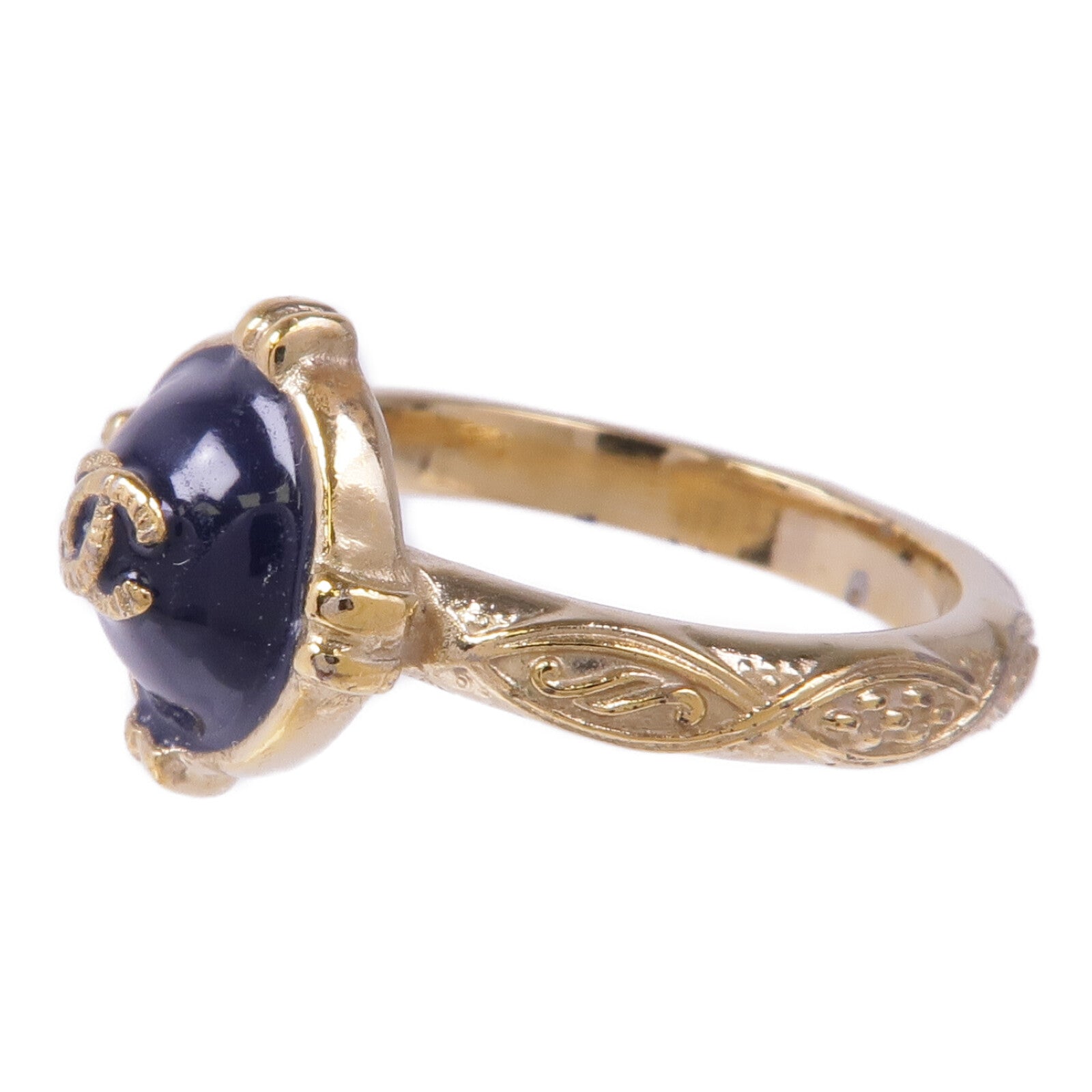 CHANEL 【激減優惠】金屬Ring戒指US#6