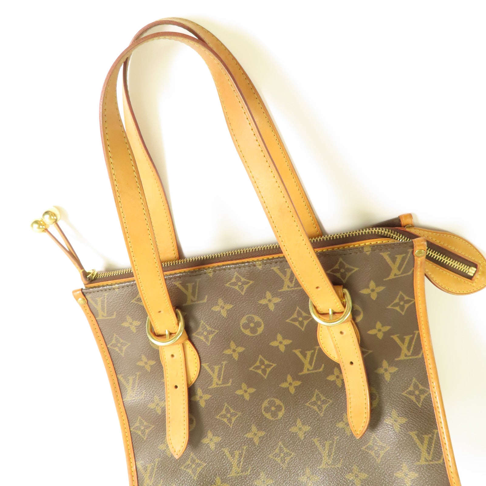 LOUIS VUITTON Monogram Popincourt Haut金扣肩背袋