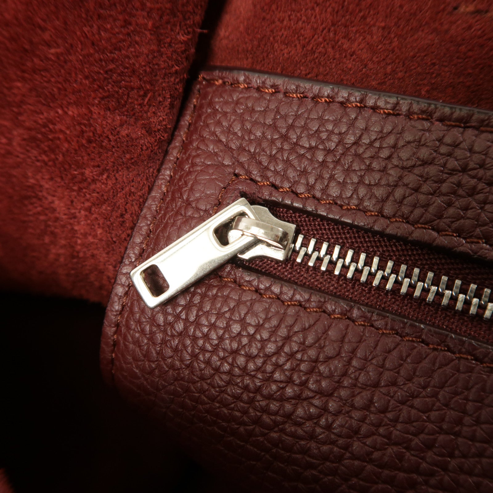 CELINE 牛皮皮革Small Big Bag銀扣手挽肩背兩用袋