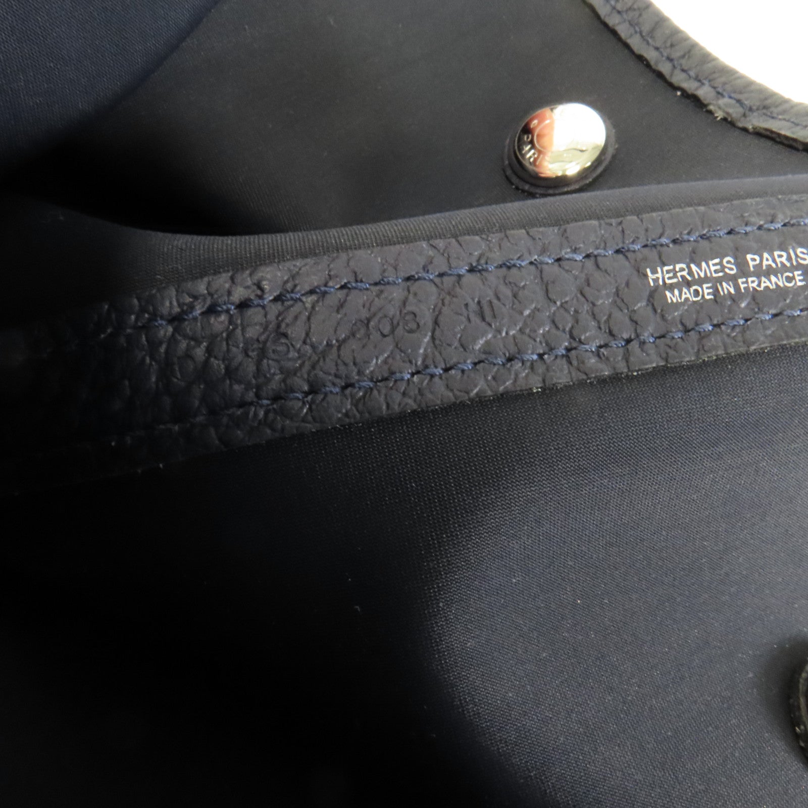 HERMES 帆布Garden Party TGM手挽袋Noir