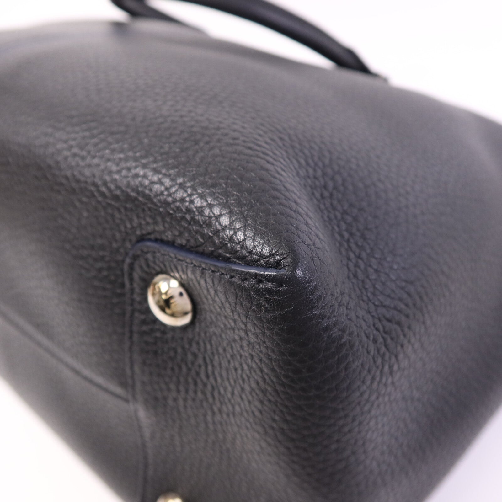 LOUIS VUITTON Taurillon Pernelle銀扣手挽肩背兩用袋