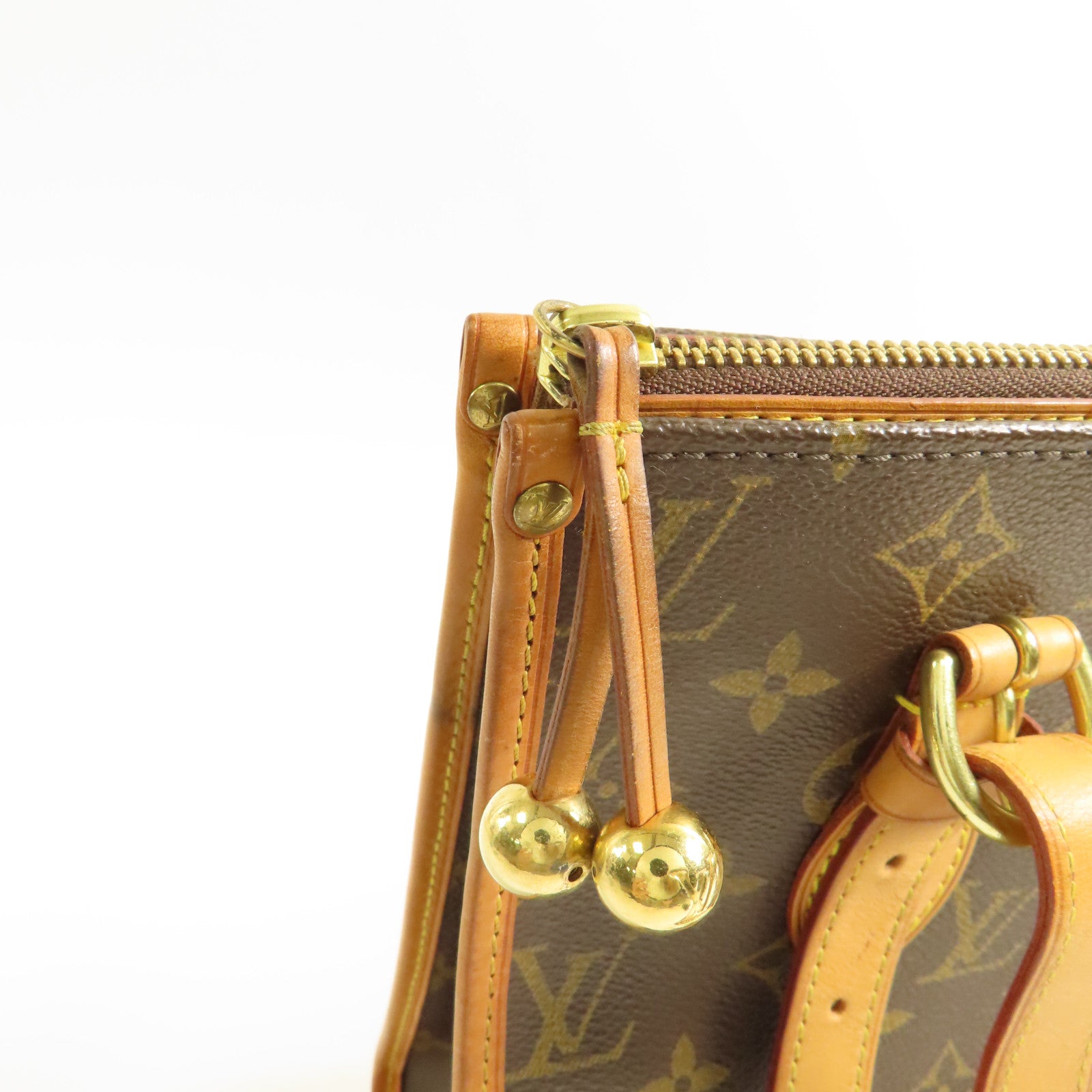 LOUIS VUITTON Monogram Popincourt Haut金扣肩背袋