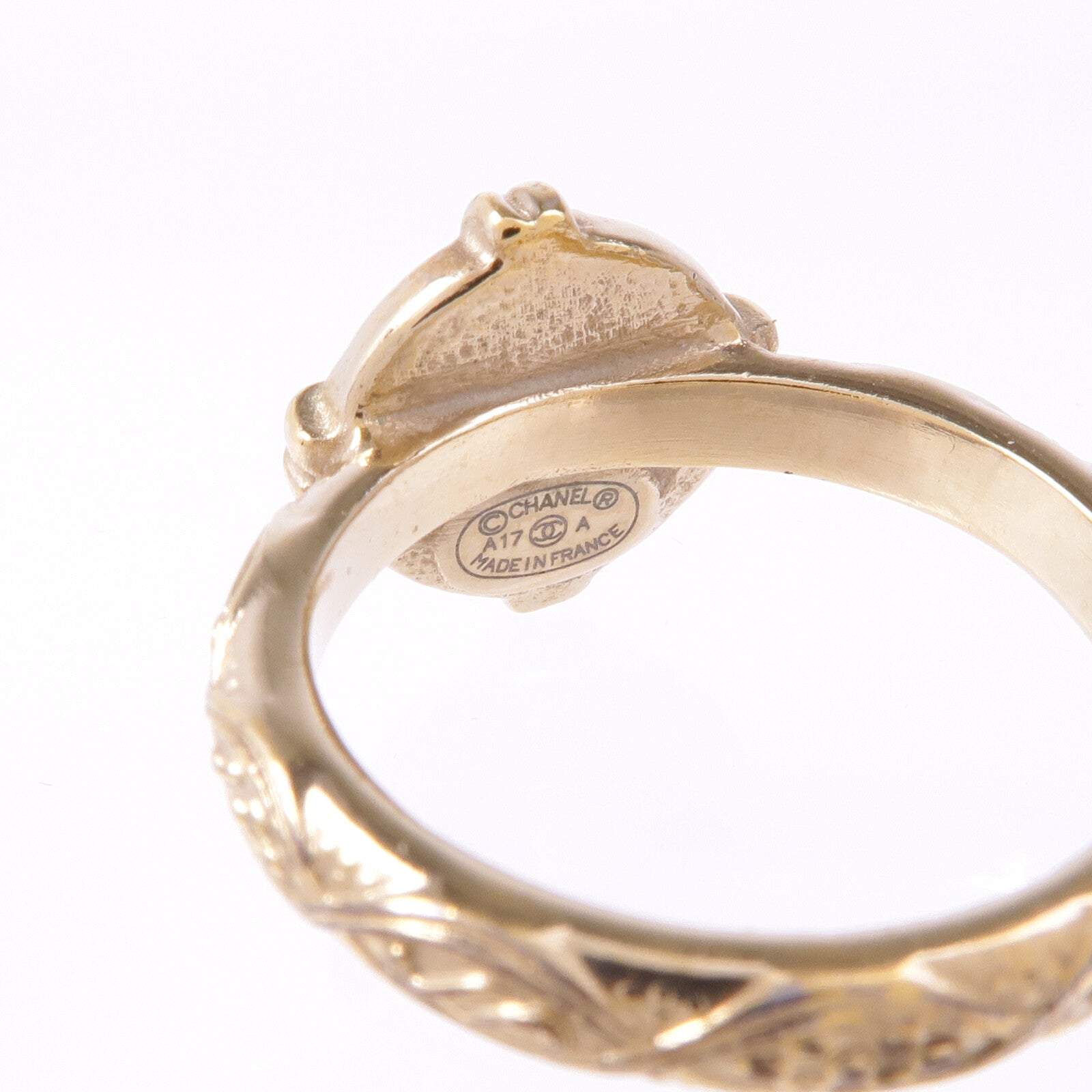 CHANEL 【激減優惠】金屬Ring戒指US#6