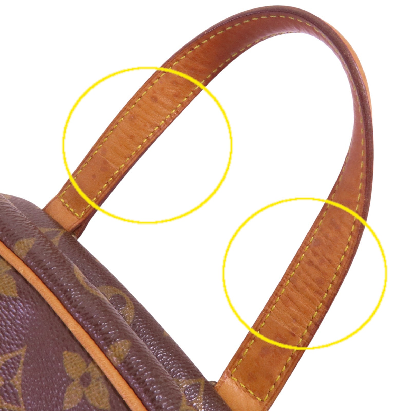 LOUIS VUITTON LV GHW Excentri-cite Handbag M51161 Monogram Brown