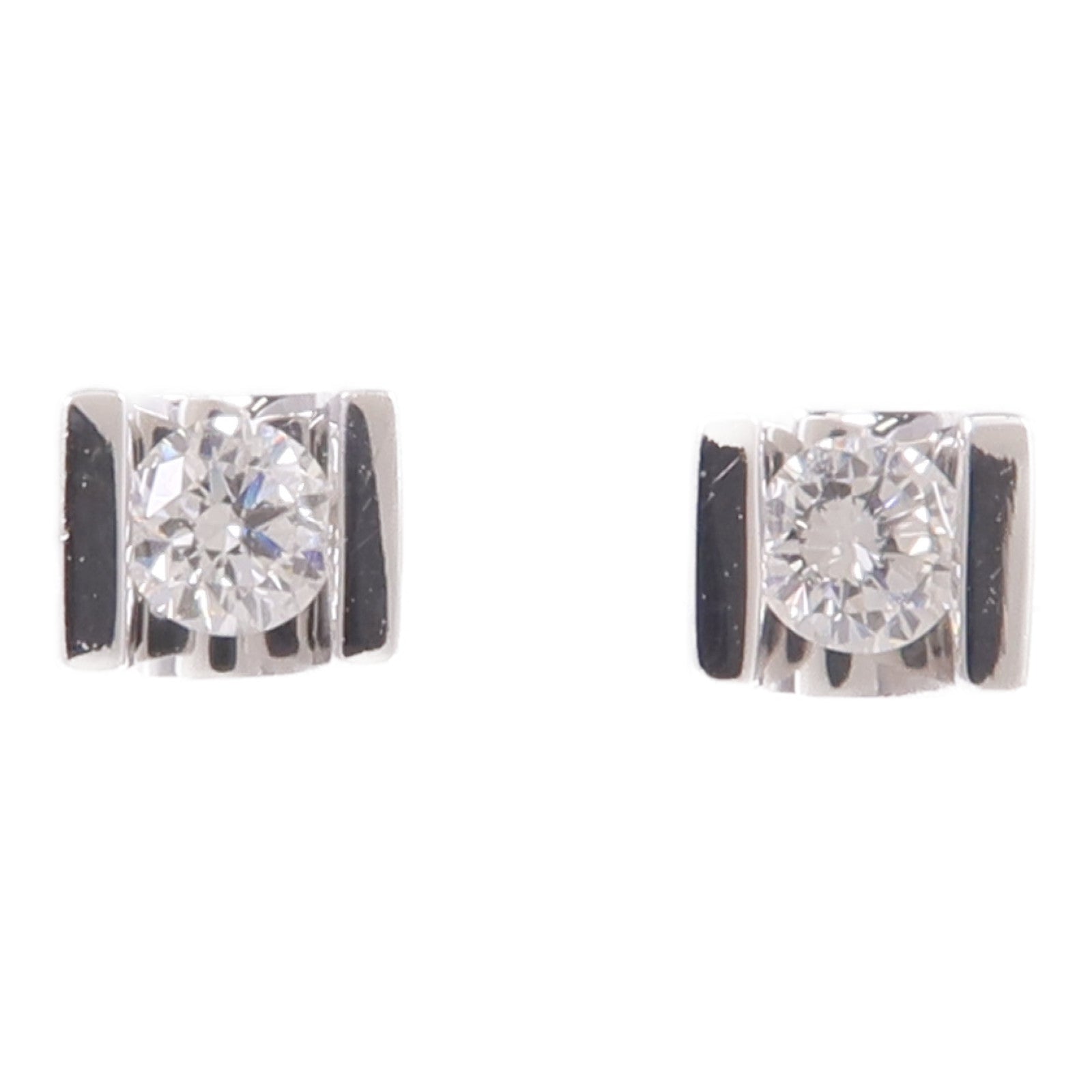 JEWELRY 18K白金Diamond Earrings鑽石耳環