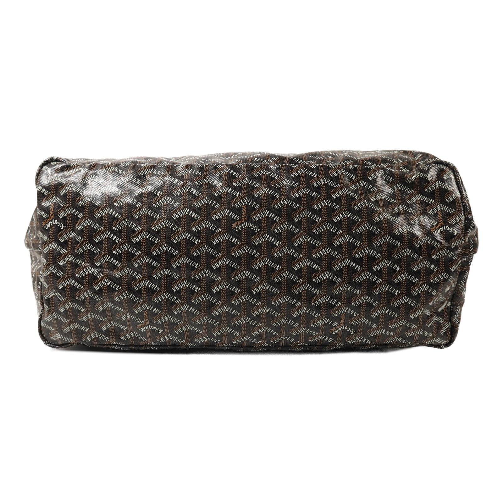 GOYARD 塗層帆布Saint Louis GM銀扣手挽袋