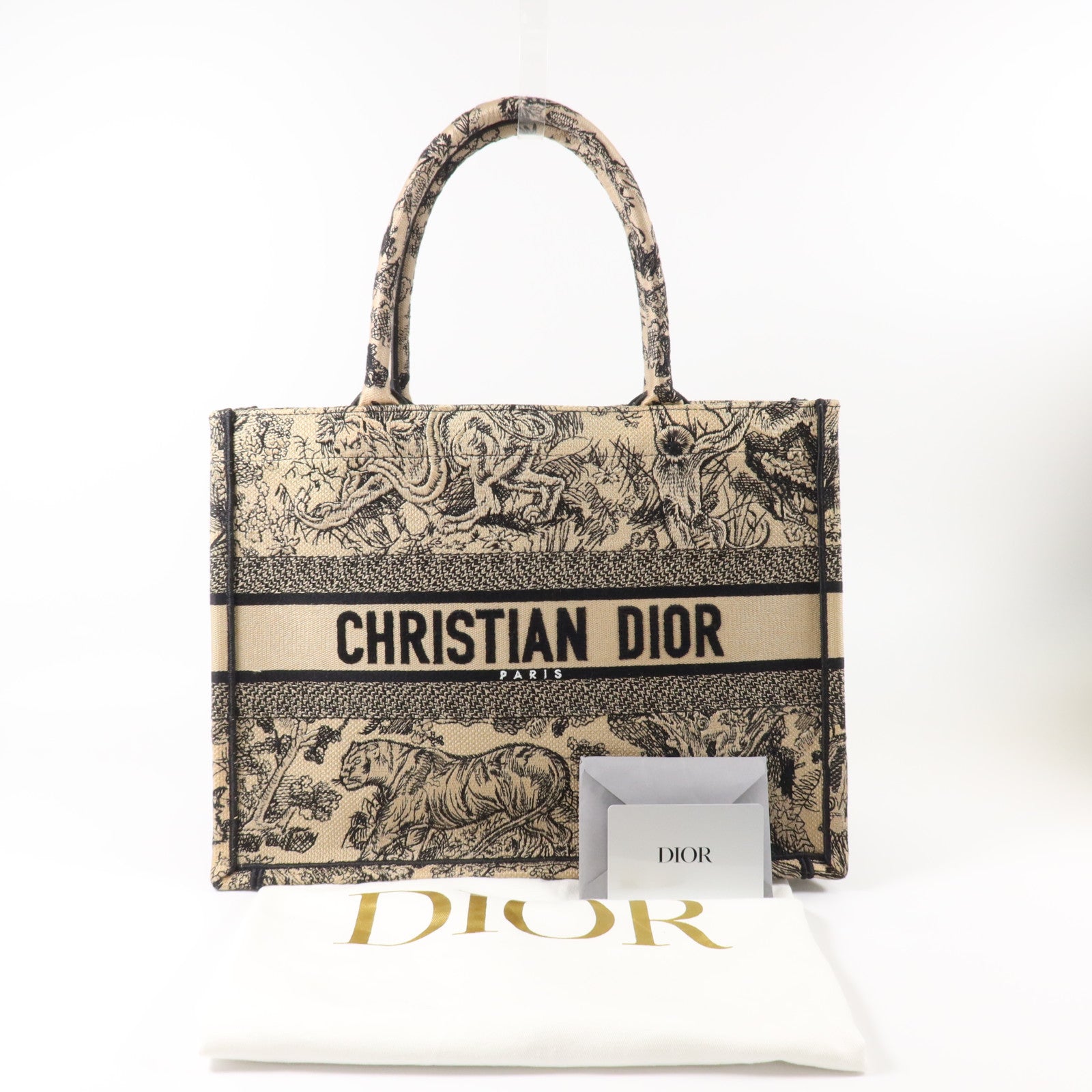 Dior 帆布Book Tote Medium肩背袋袋