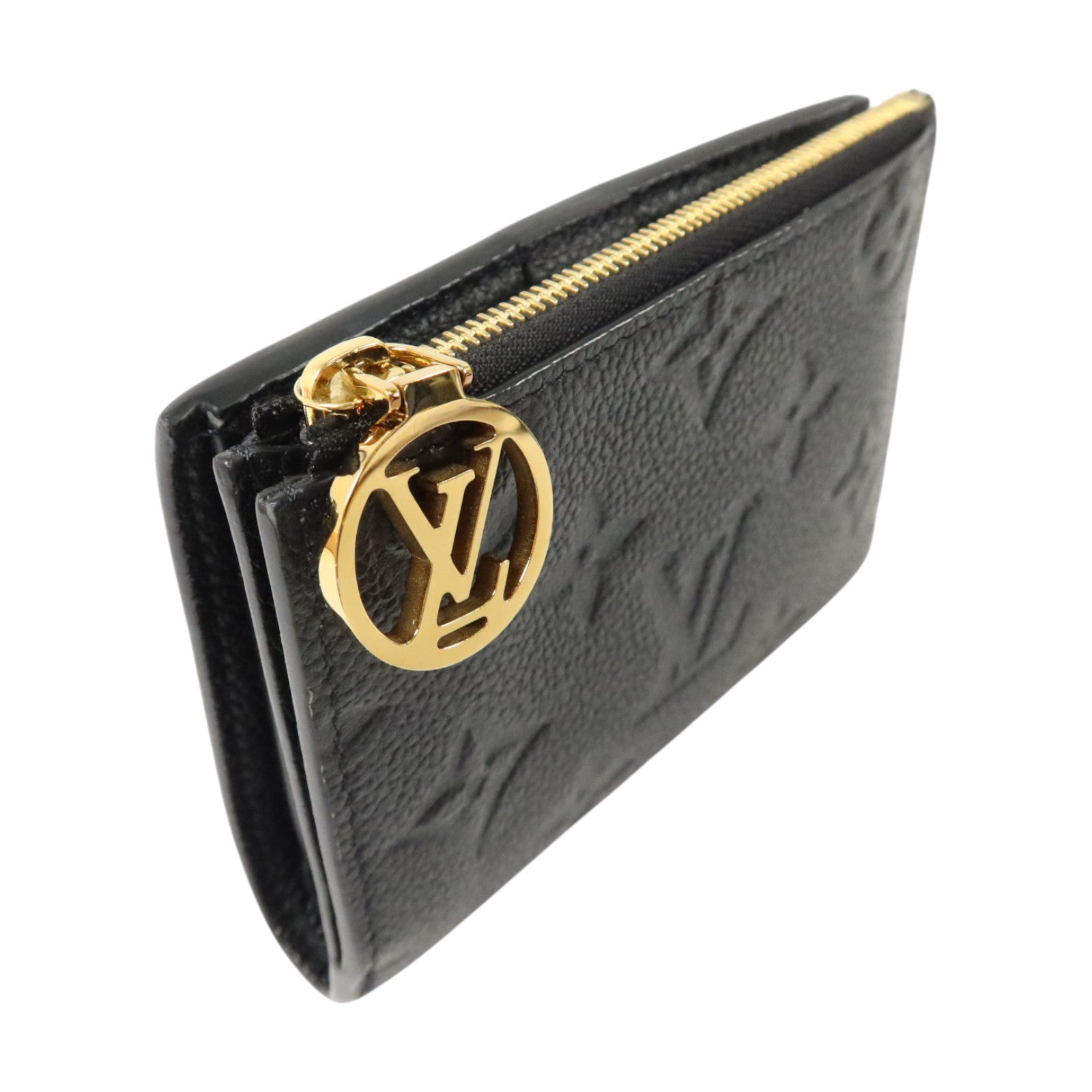 LOUIS VUITTON Monogram Empreinte Lisa金扣錢包