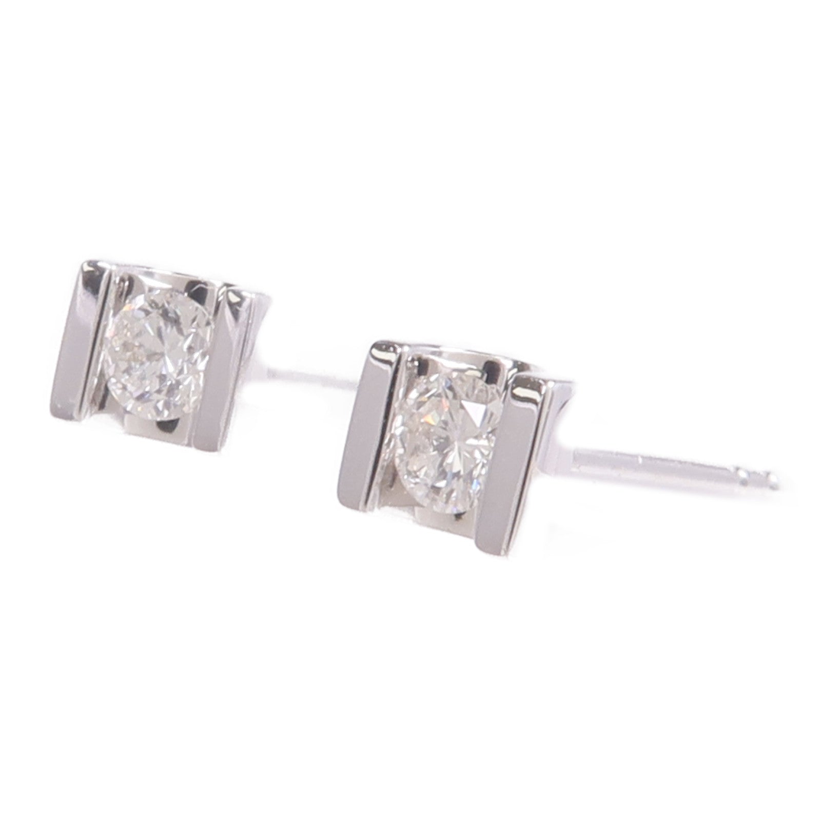 JEWELRY 18K白金Diamond Earrings鑽石耳環