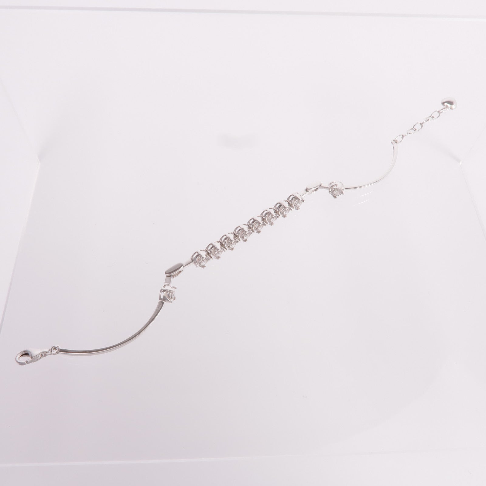 JEWELRY 【激減優惠】18K白金Diamond Bracelet鑽石手鏈