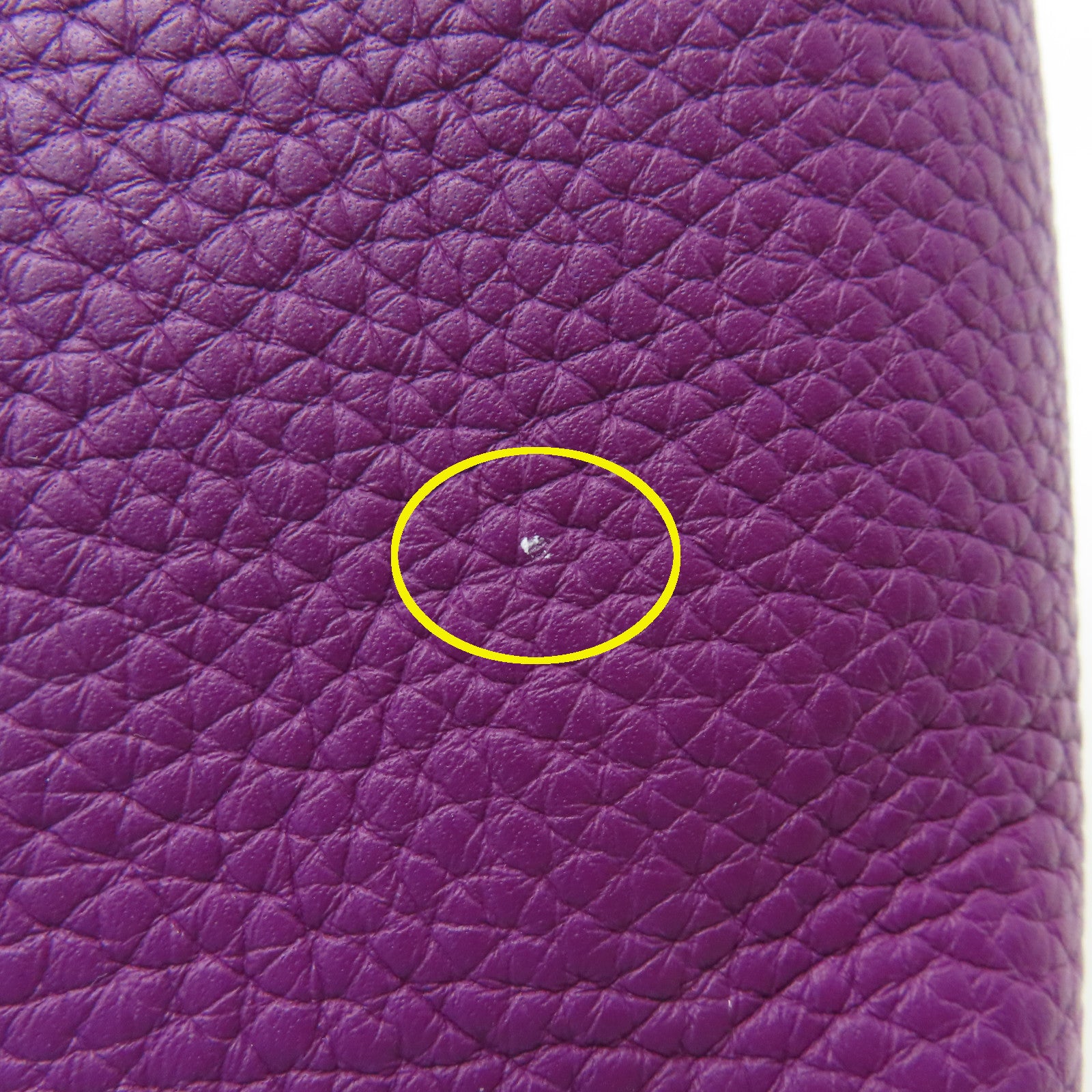 HERMES 【清倉大減價】Clemence Picotin PM銀扣手挽袋Anemone海葵紫色