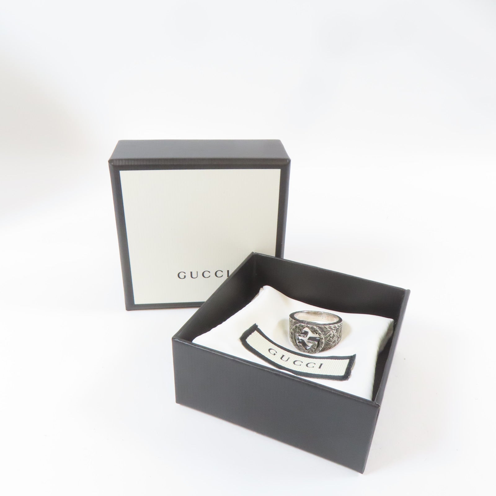 GUCCI 【激減優惠】925純銀Ring戒指US#10.5