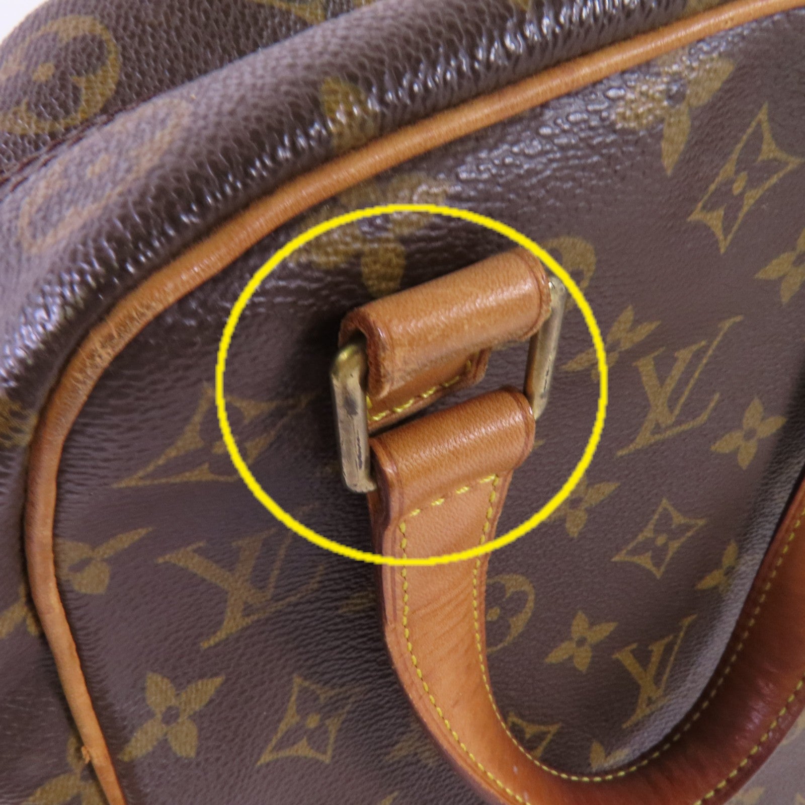 LOUIS VUITTON LV GHW Excentri-cite Handbag M51161 Monogram Brown