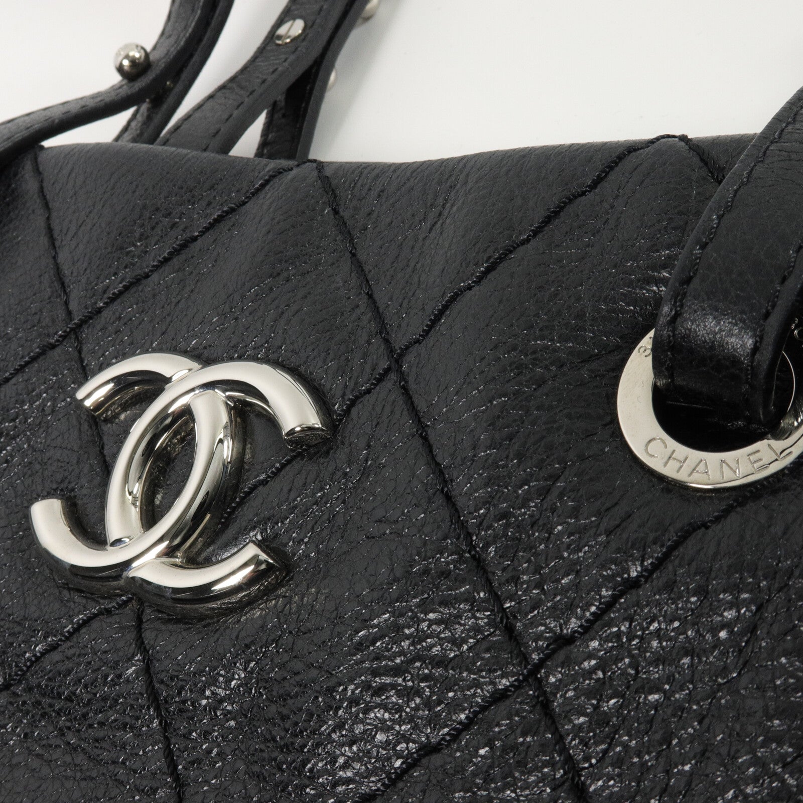 CHANEL 牛皮皮革On The Road Large Tote肩背袋/手挽袋