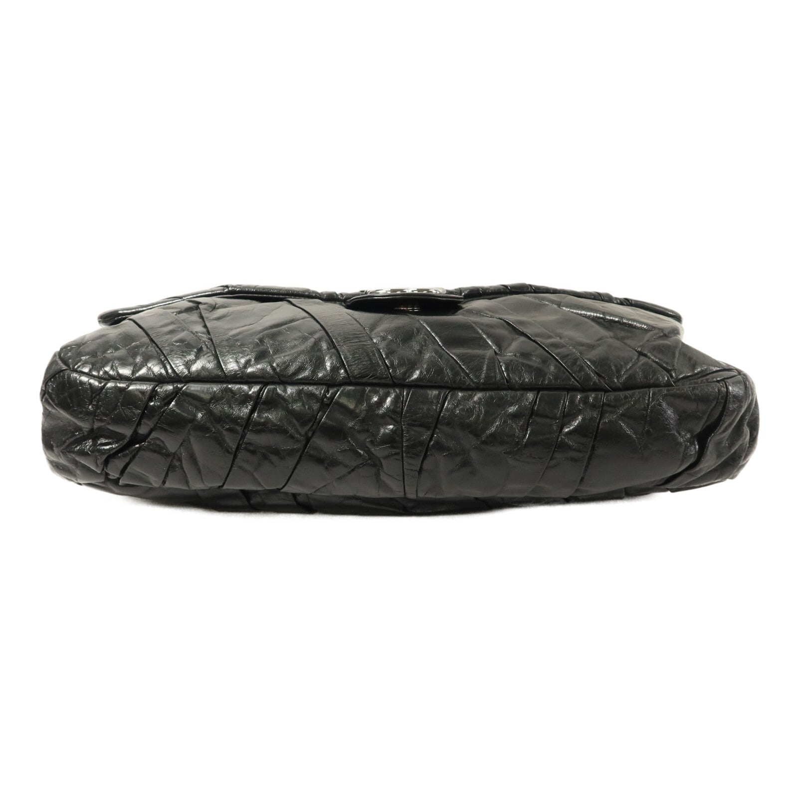 CHANEL 牛皮皮革Twisted Flap Bag鏈帶肩背袋