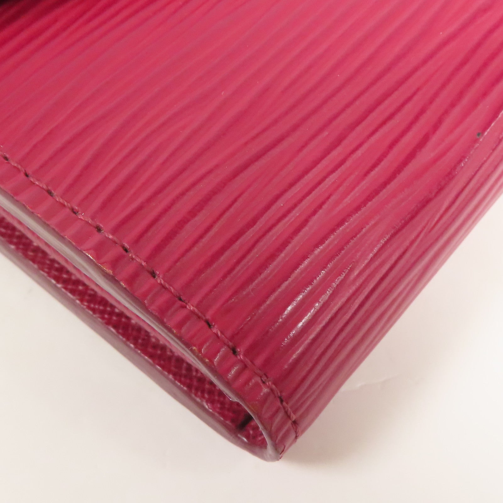 LOUIS VUITTON Epi Long Wallet銀扣長錢包