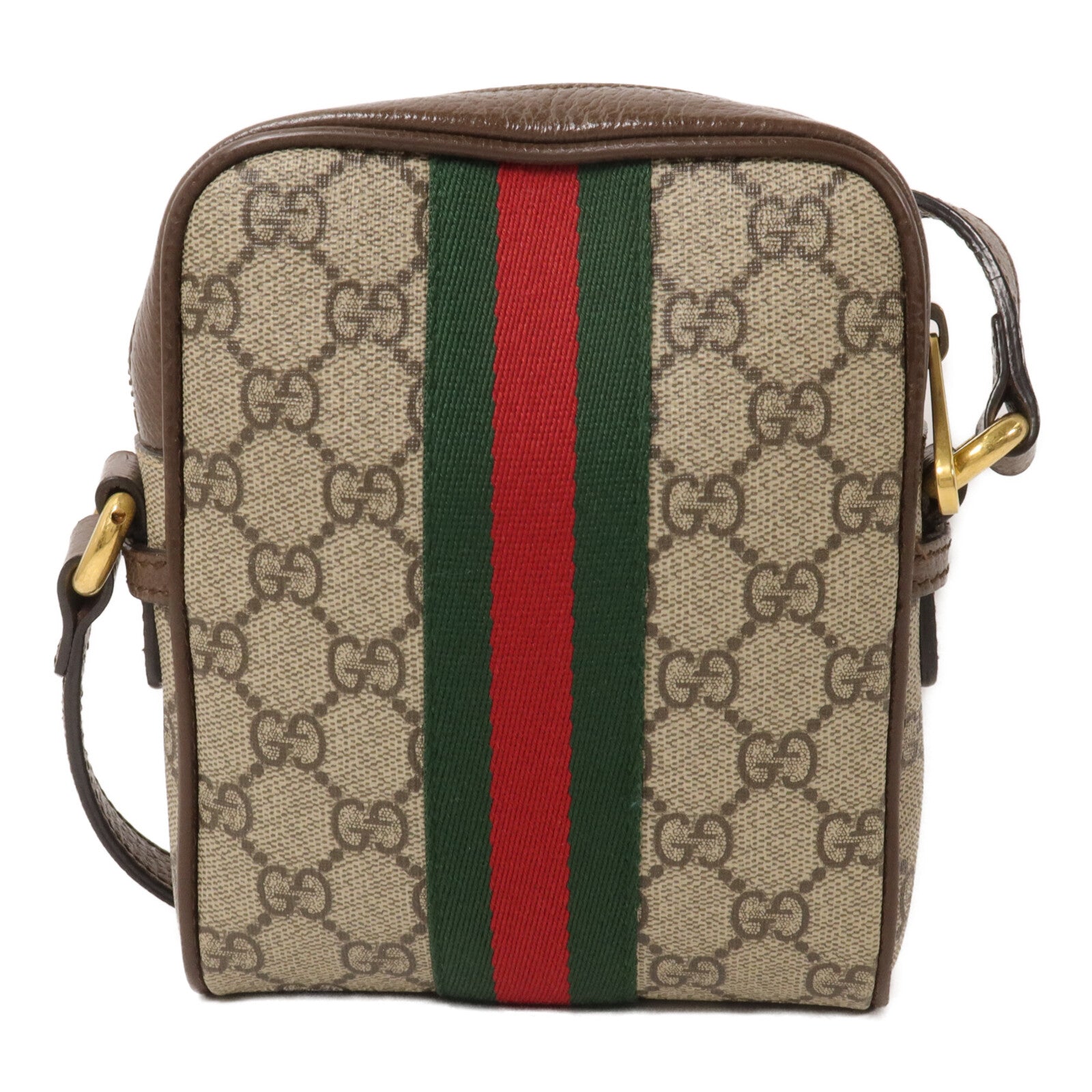 GUCCI 塗層帆布Ophidia Shoulder Bag肩背袋