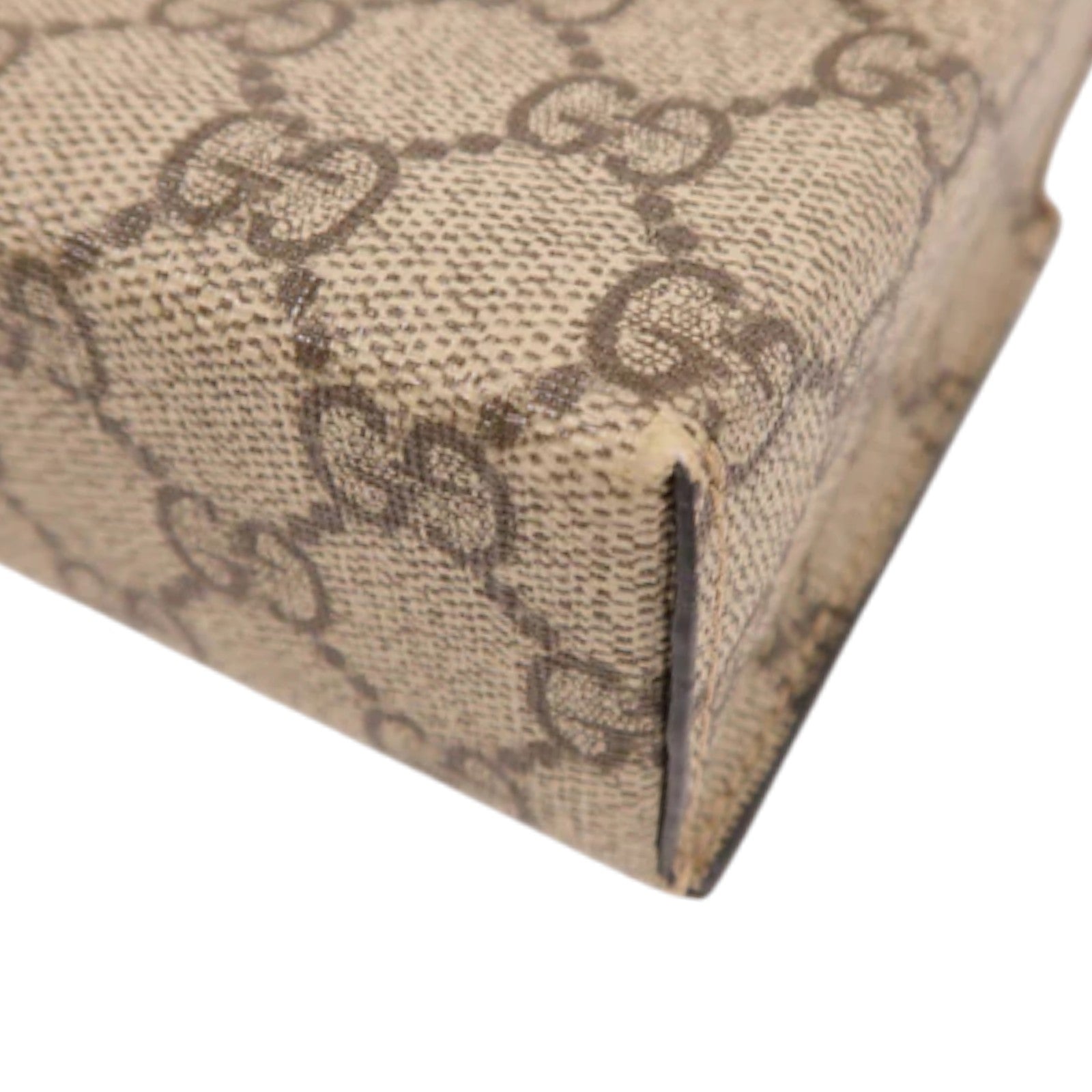 GUCCI 塗層帆布Padlock Mini金扣手挽肩背兩用袋