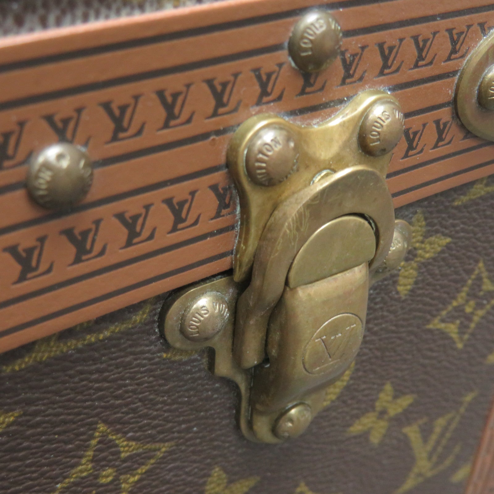 LOUIS VUITTON Monogram Alzer 80 Suitcase行李箱啡色