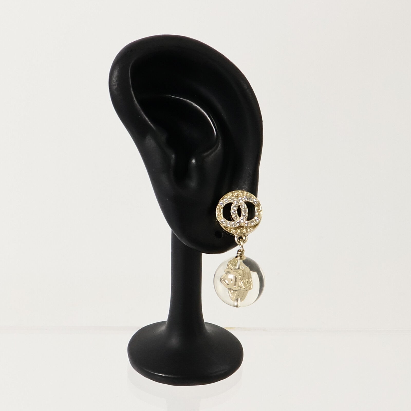 CHANEL 金屬/PVC Earrings耳環